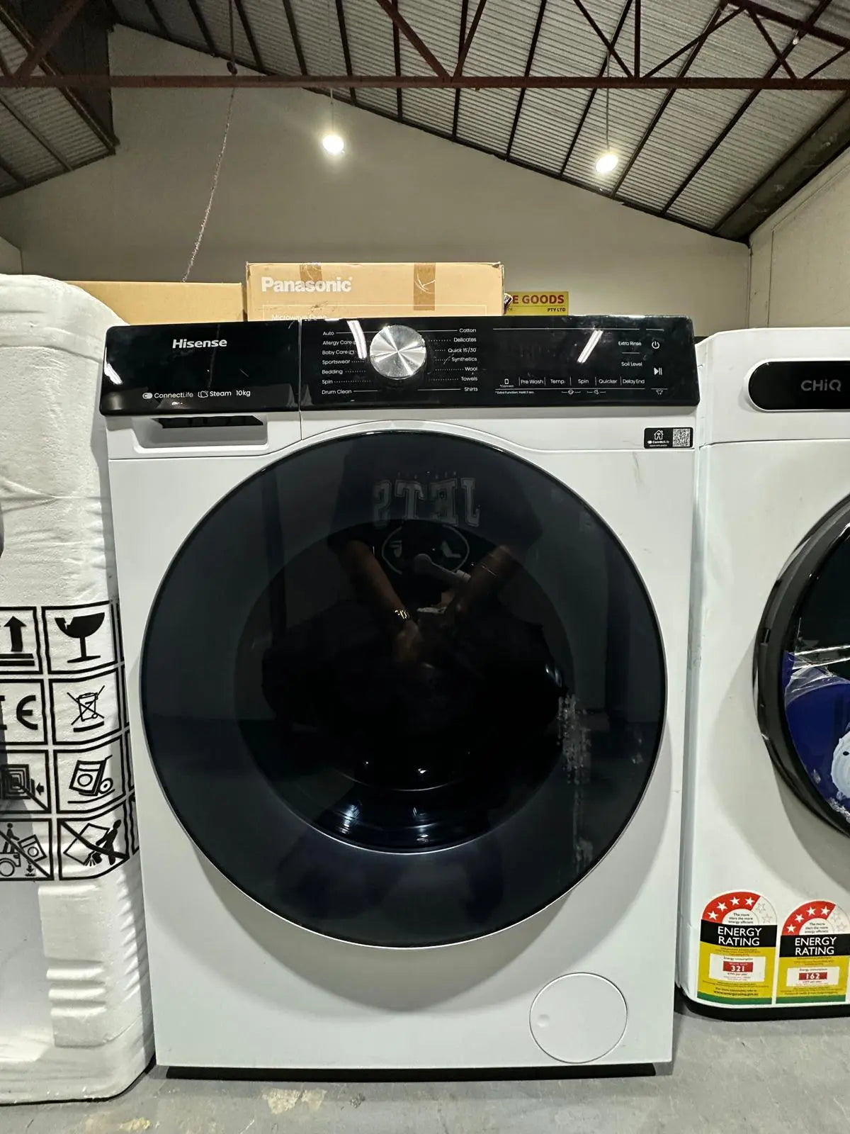 Hisense 10kg Front Load Washing Machine – Refurbished | ADELAIDE
