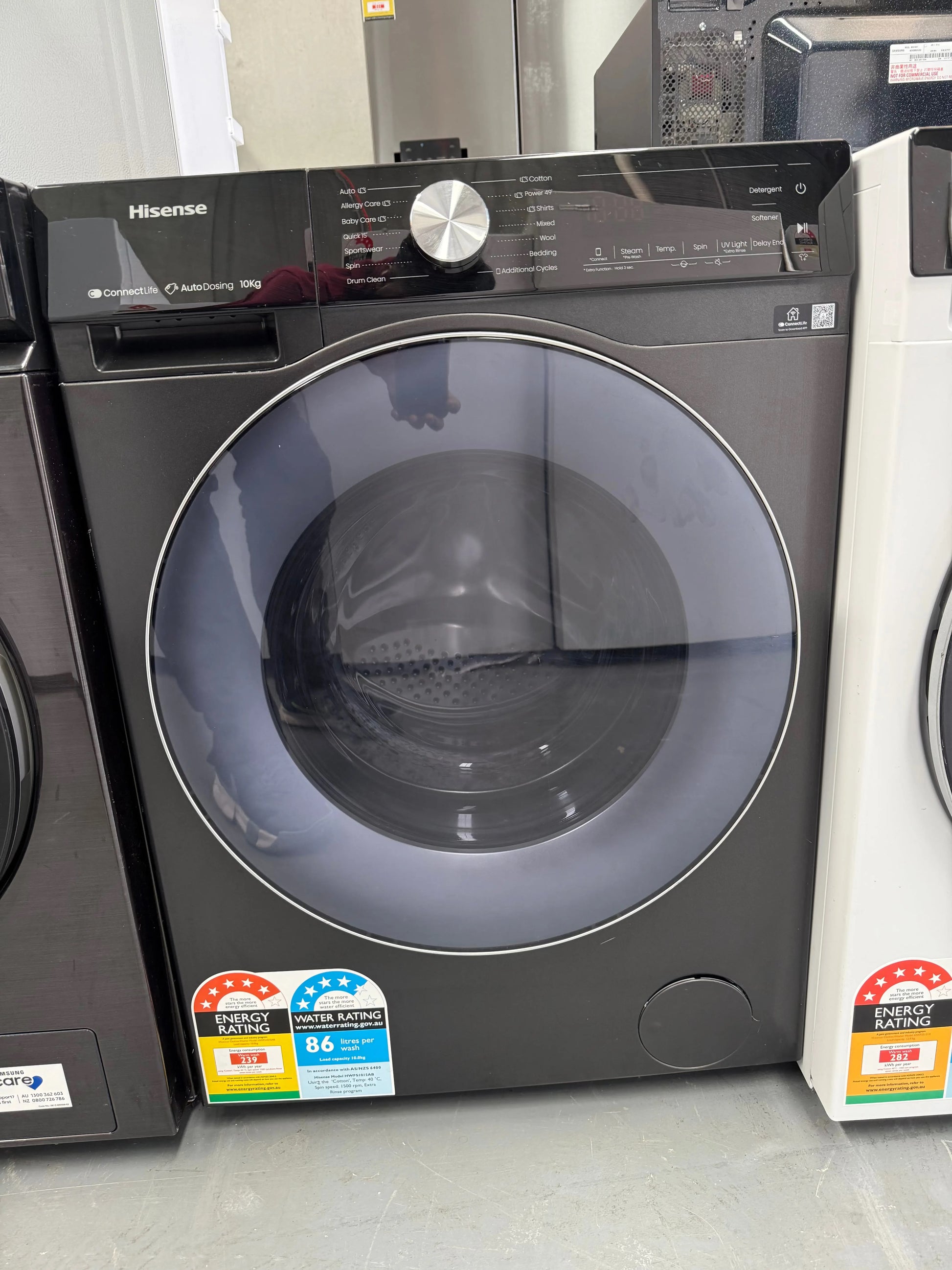 Hisense 10kg Front Load Washing Machine – Refurbished | HWFS1015AB | MELBOURNE