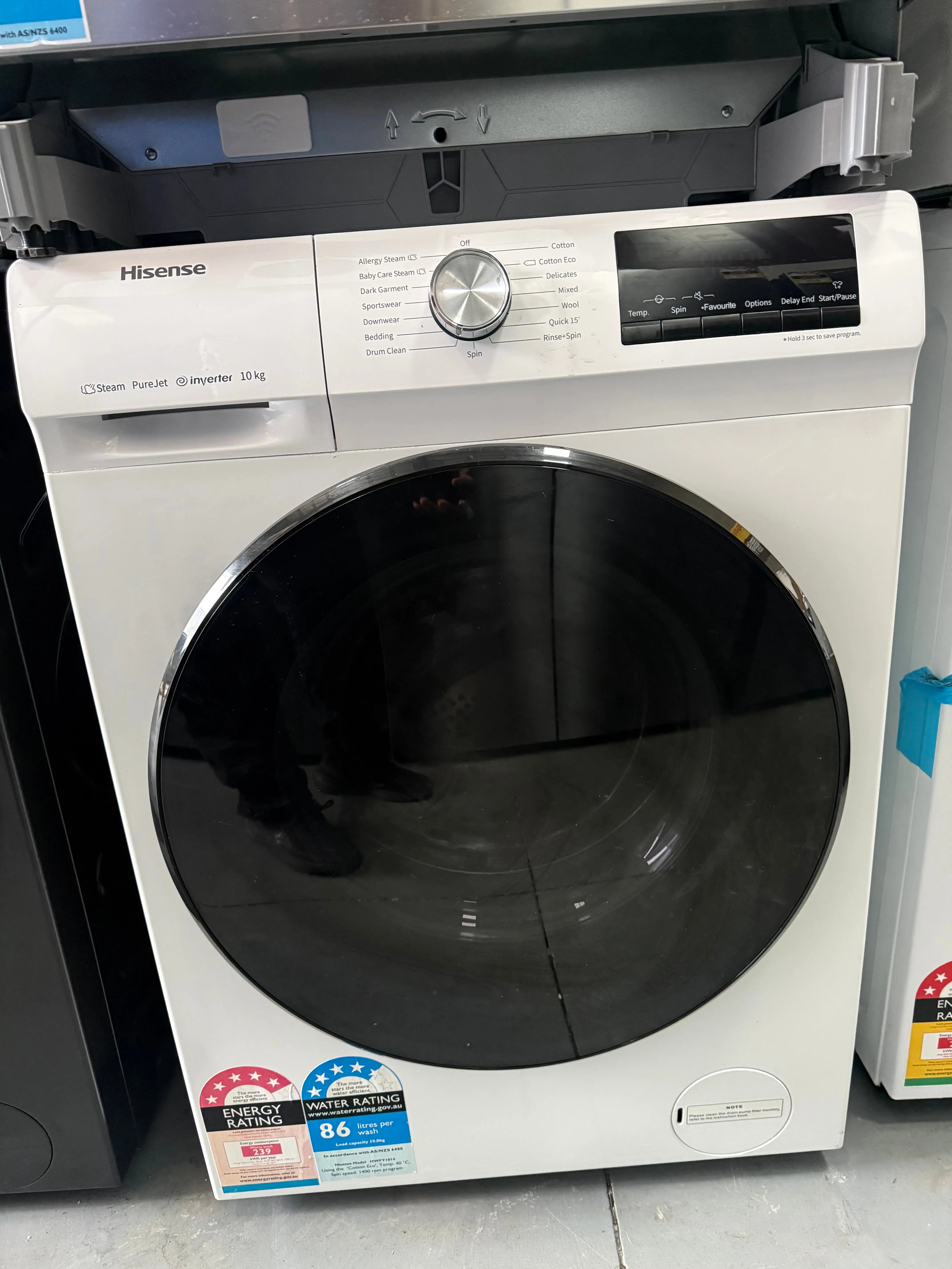 Hisense 10kg Front Load Washing Machine – Refurbished | HWFY1014 | MELBOURNE