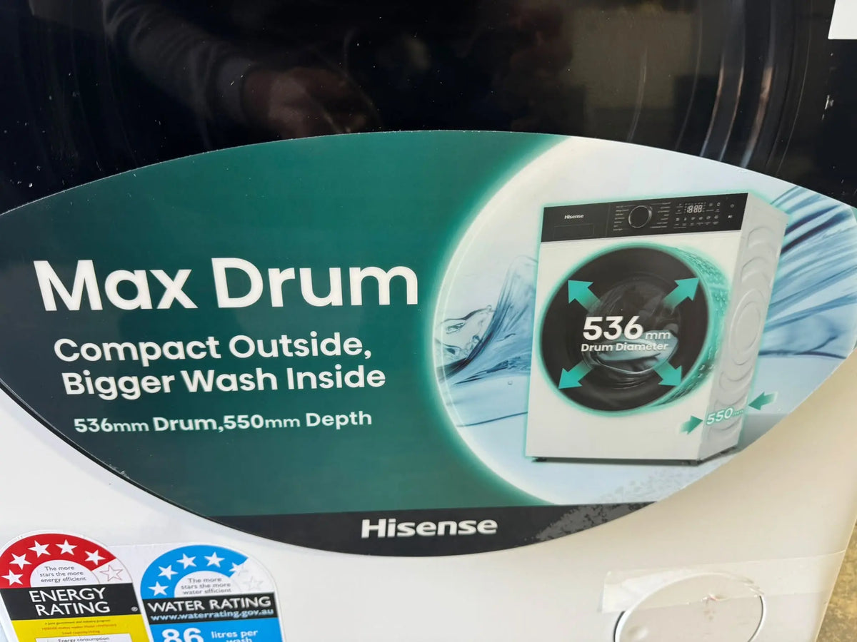 Hisense 10kg Series 5 Front Load Washing Machine HWF5I1015 – Factory Second | PERTH