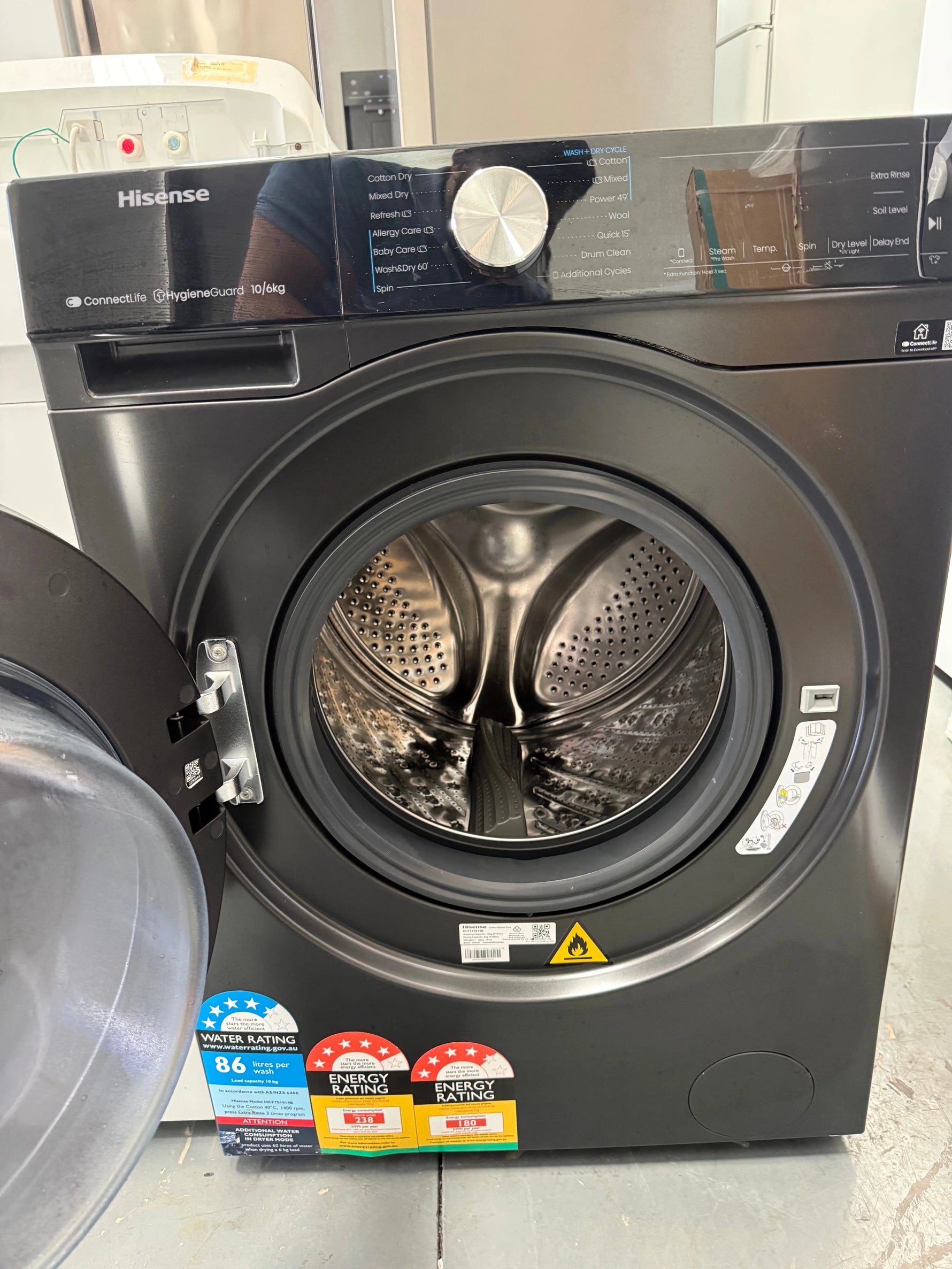 Hisense 10kg Washer & Dryer Combo – Refurbished | HCF7S1014B | MELBOURNE