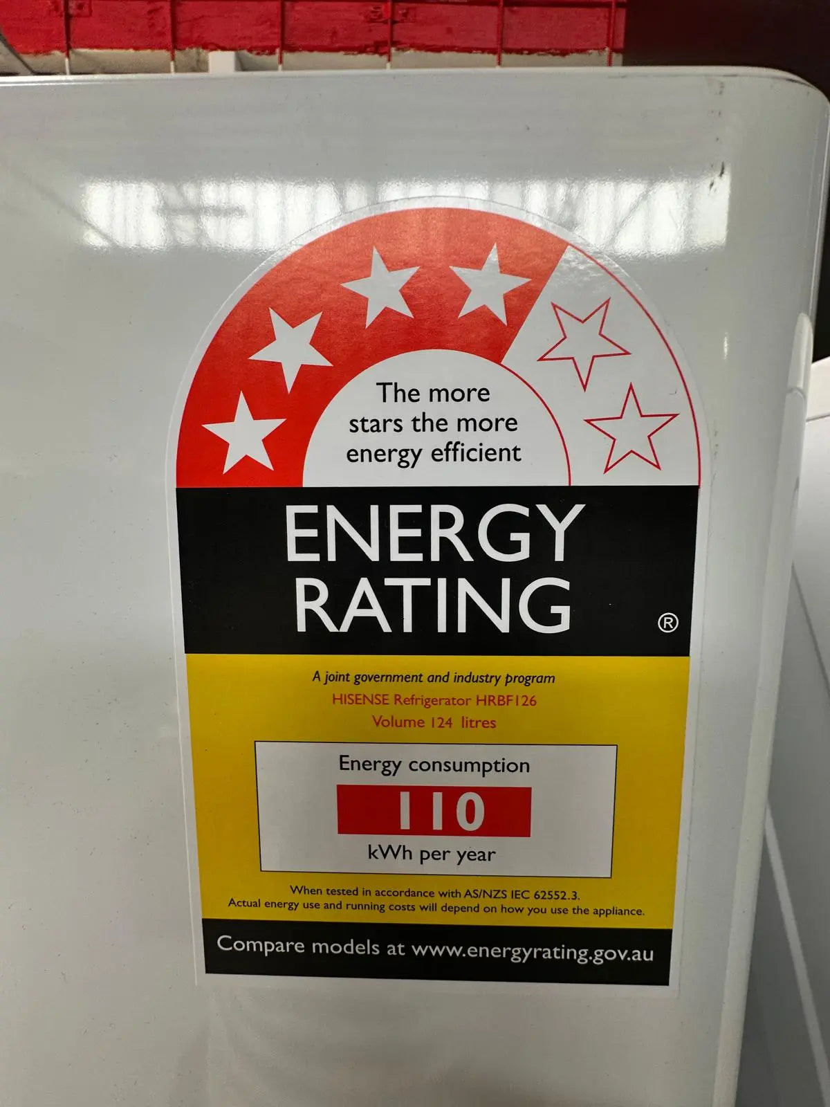 Hisense 125L Bar Fridge (Factory Seconds) | ADELAIDE