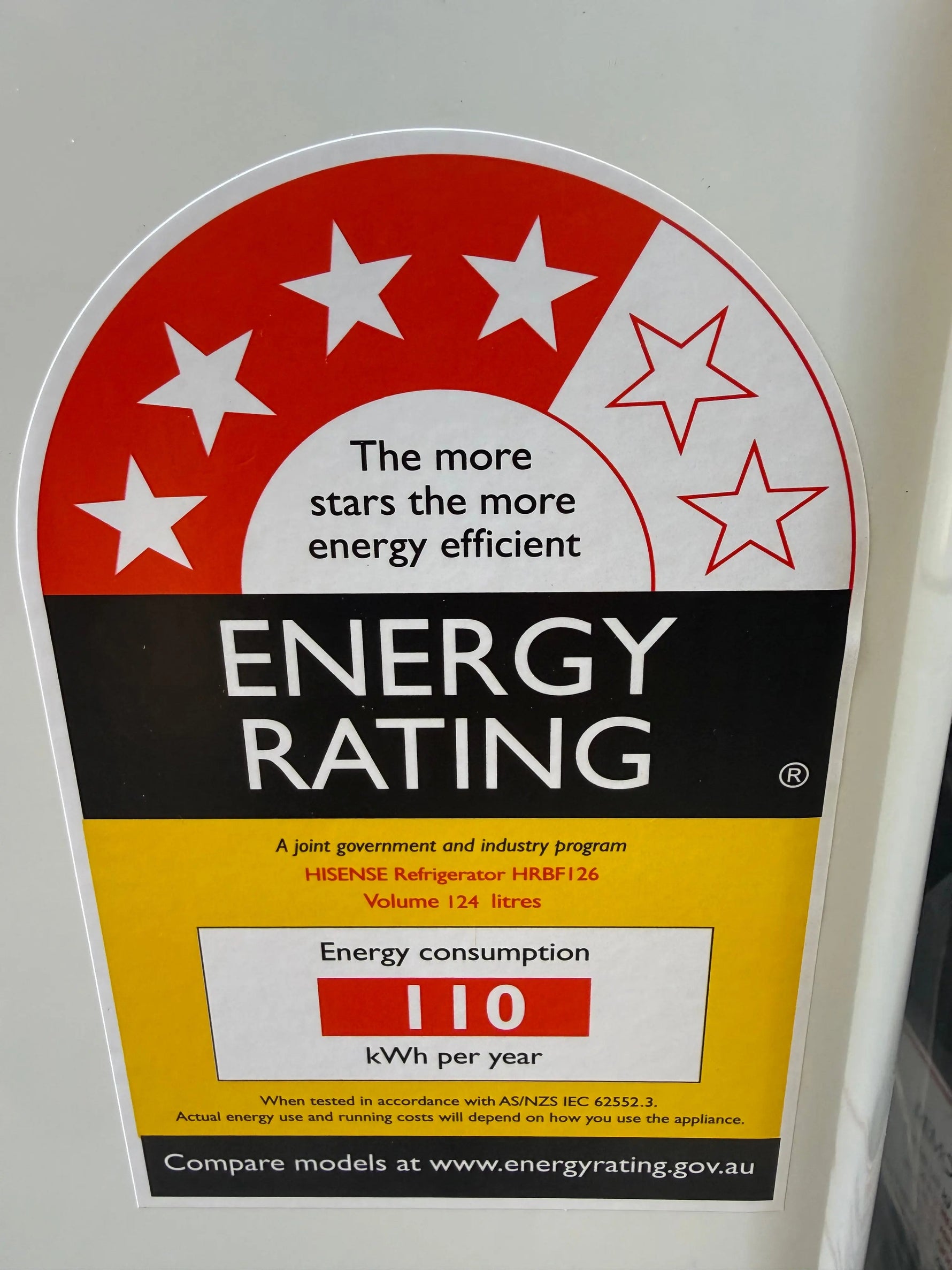 Hisense 126 L Top Freezer Fridge – Factory Seconds | HRBF126 | MELBOURNE