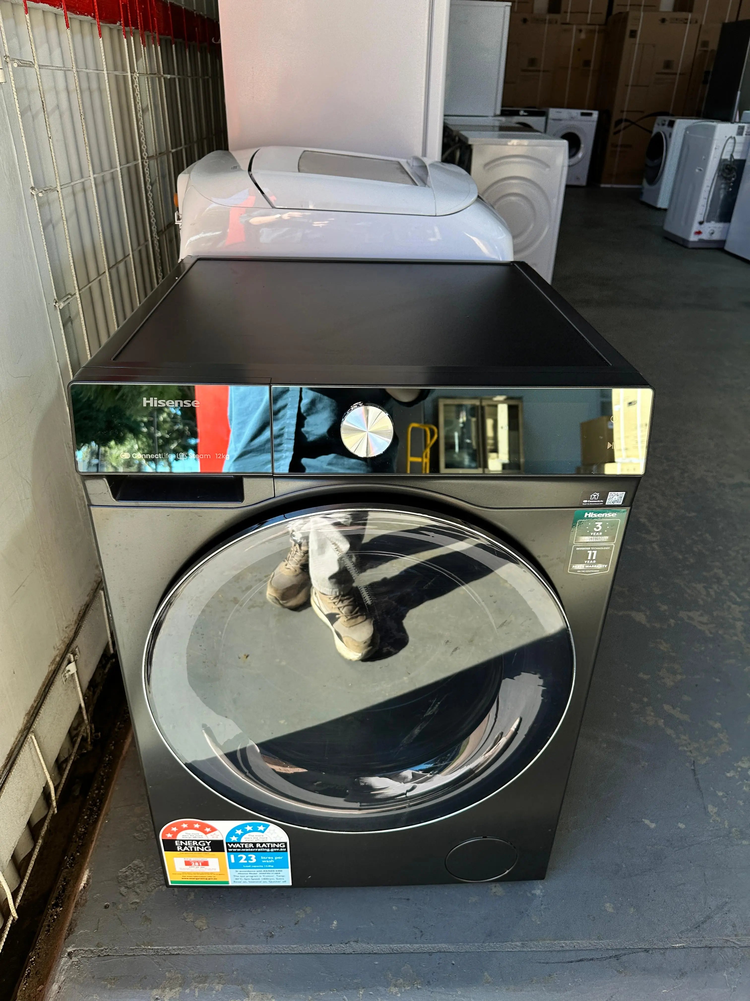 Hisense 12kg Refurbished Front Loader Washer