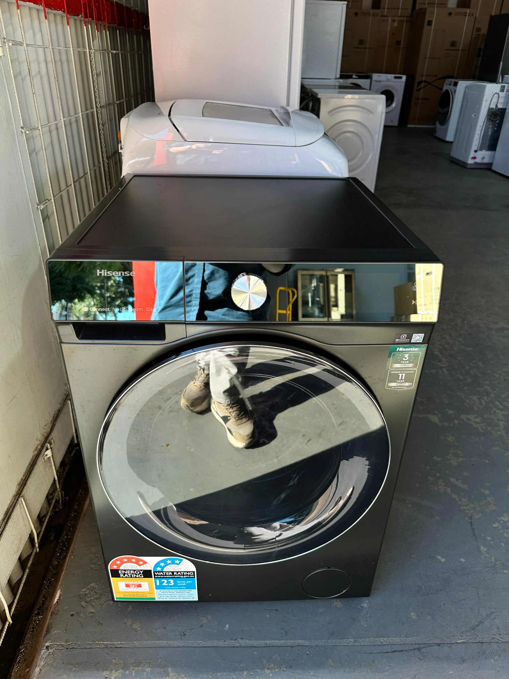 Hisense 12kg Refurbished Front Loader Washer