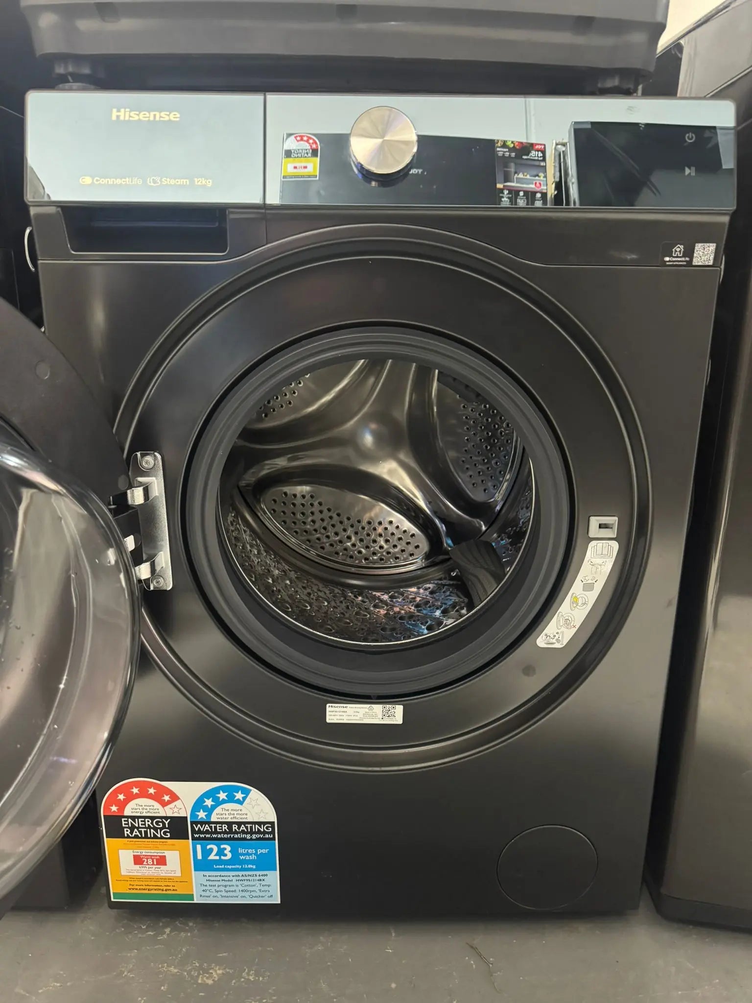 Hisense 12kg Series 9S Front Load Washing Machine – Refurbished | PERTH