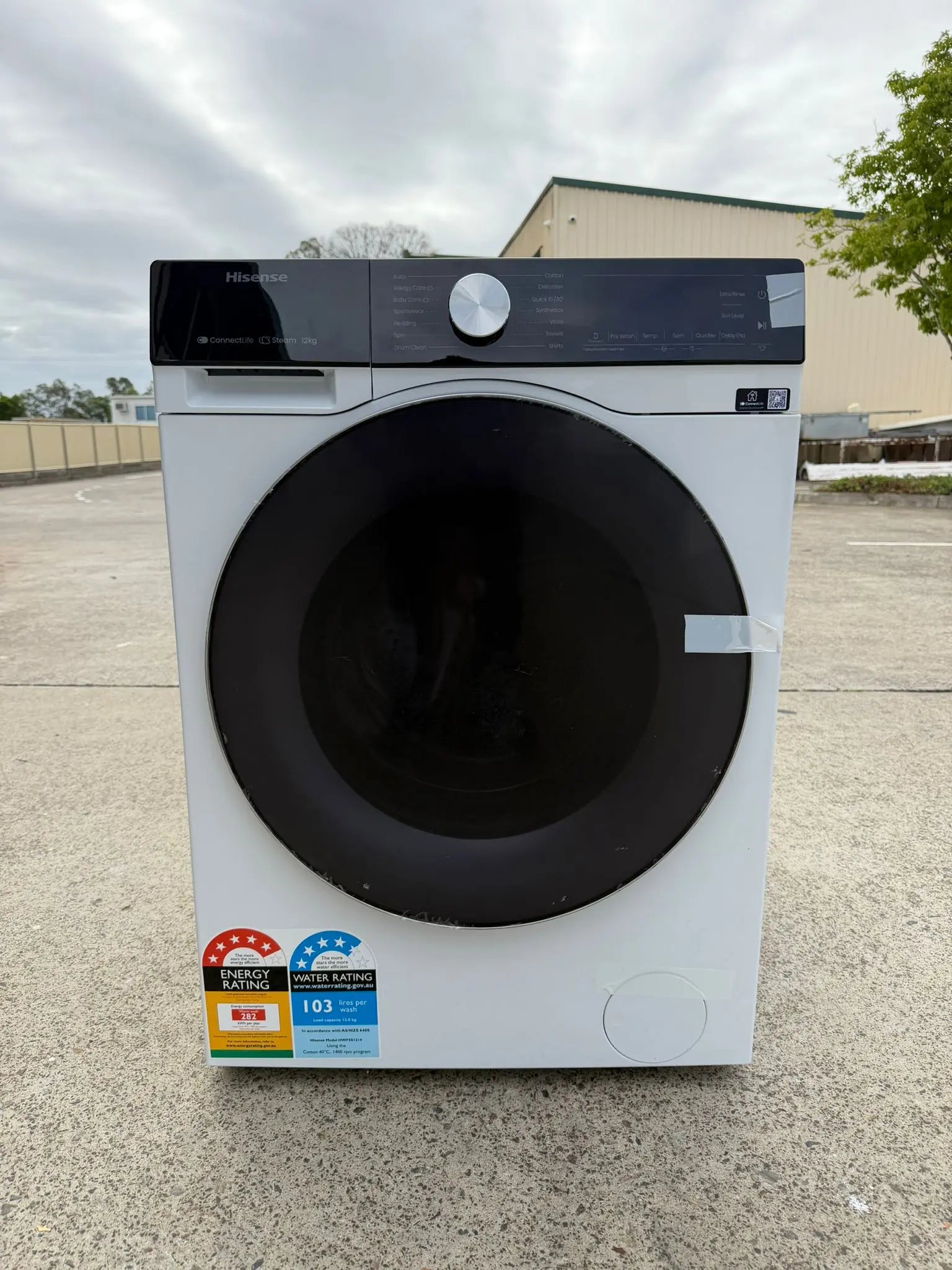 Hisense 12kg Top Load Washing Machine HWFS1214 – Refurbished | BRISBANE