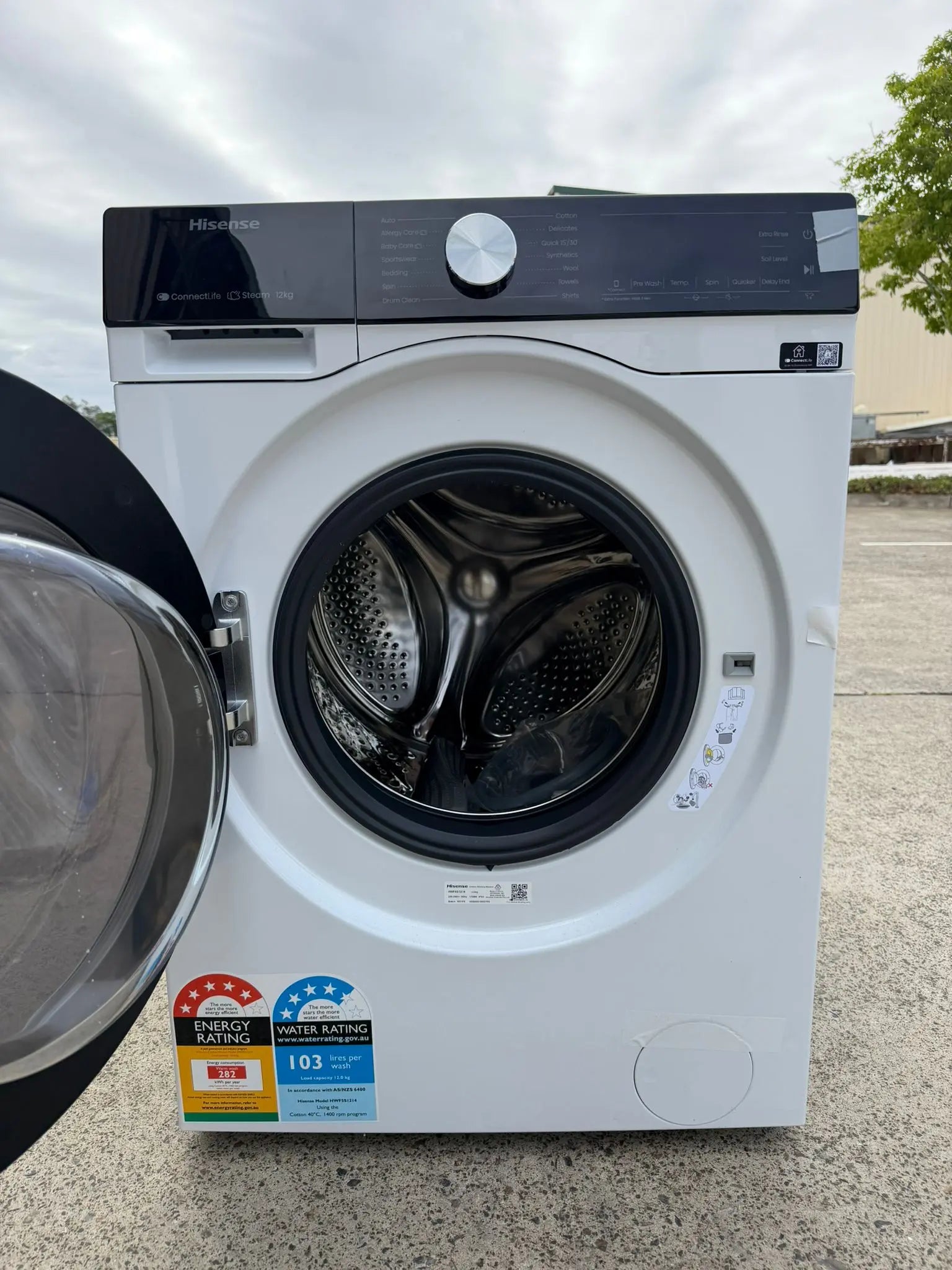 Hisense 12kg Top Load Washing Machine HWFS1214 – Refurbished | BRISBANE