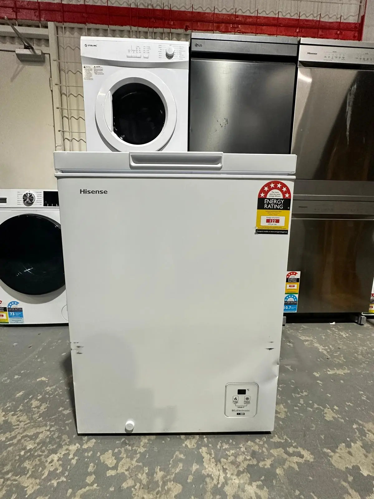 Hisense 145L Hybrid Chest Freezer – Factory Seconds | ADELAIDE