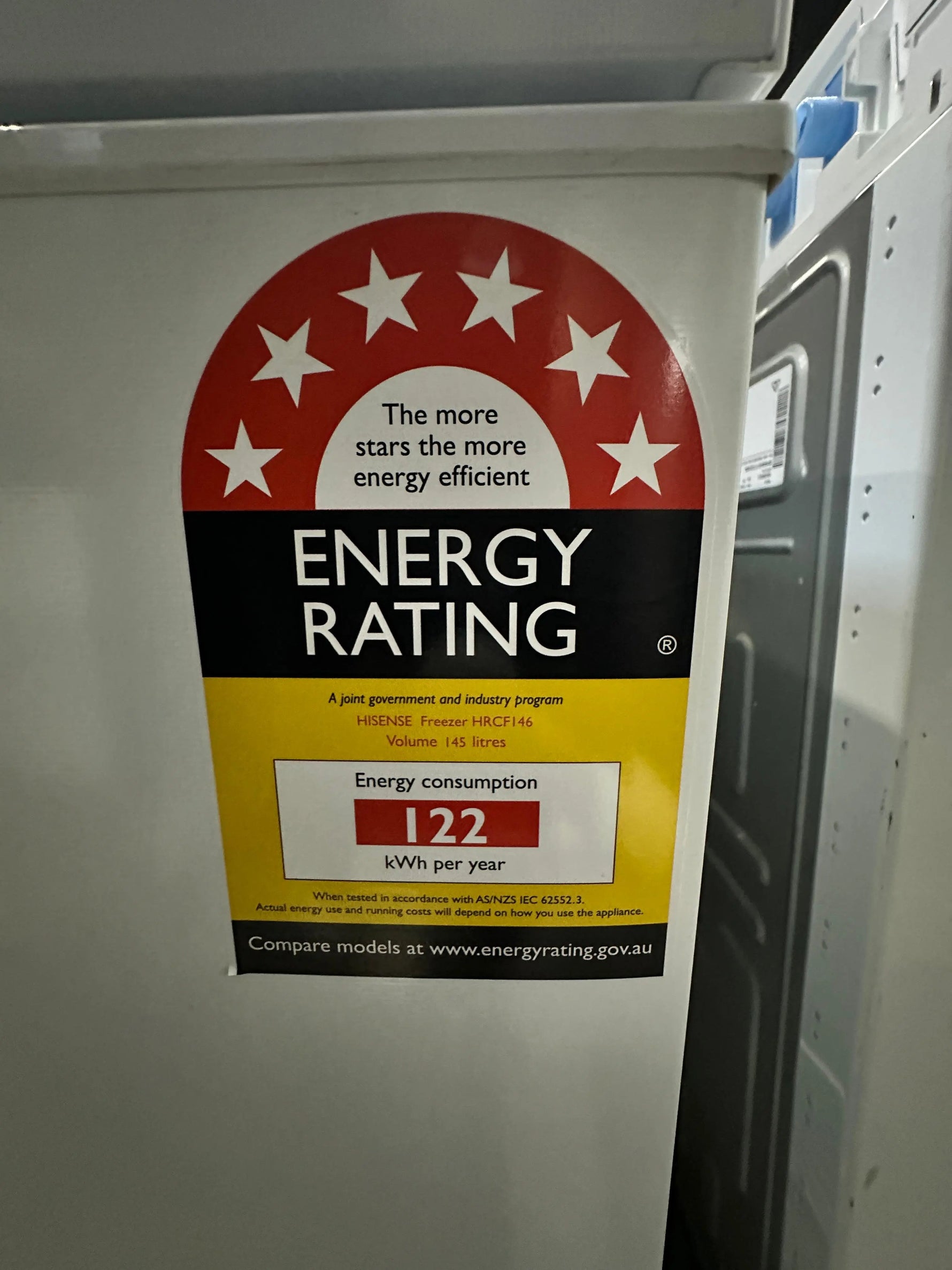 Hisense 145L Hybrid Chest Freezer – Factory Seconds | ADELAIDE