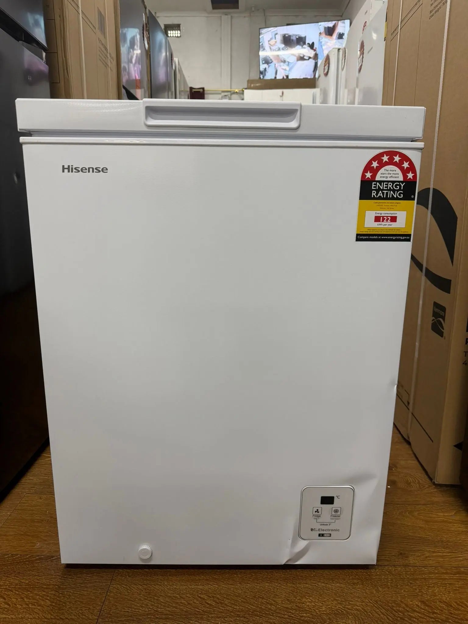 Hisense 145L Hybrid Chest Freezer – HRCF146 | Factory Seconds