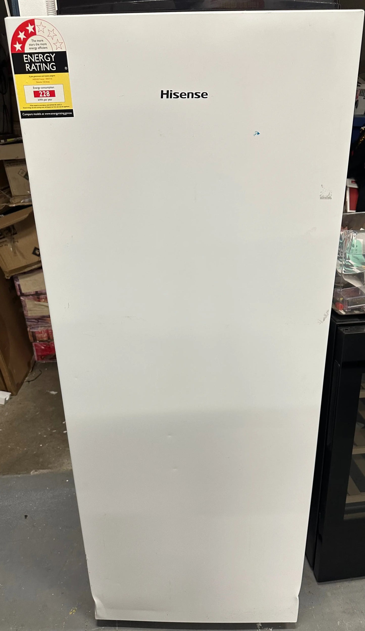 Hisense 155 ltr upright freezer | SYDNEY