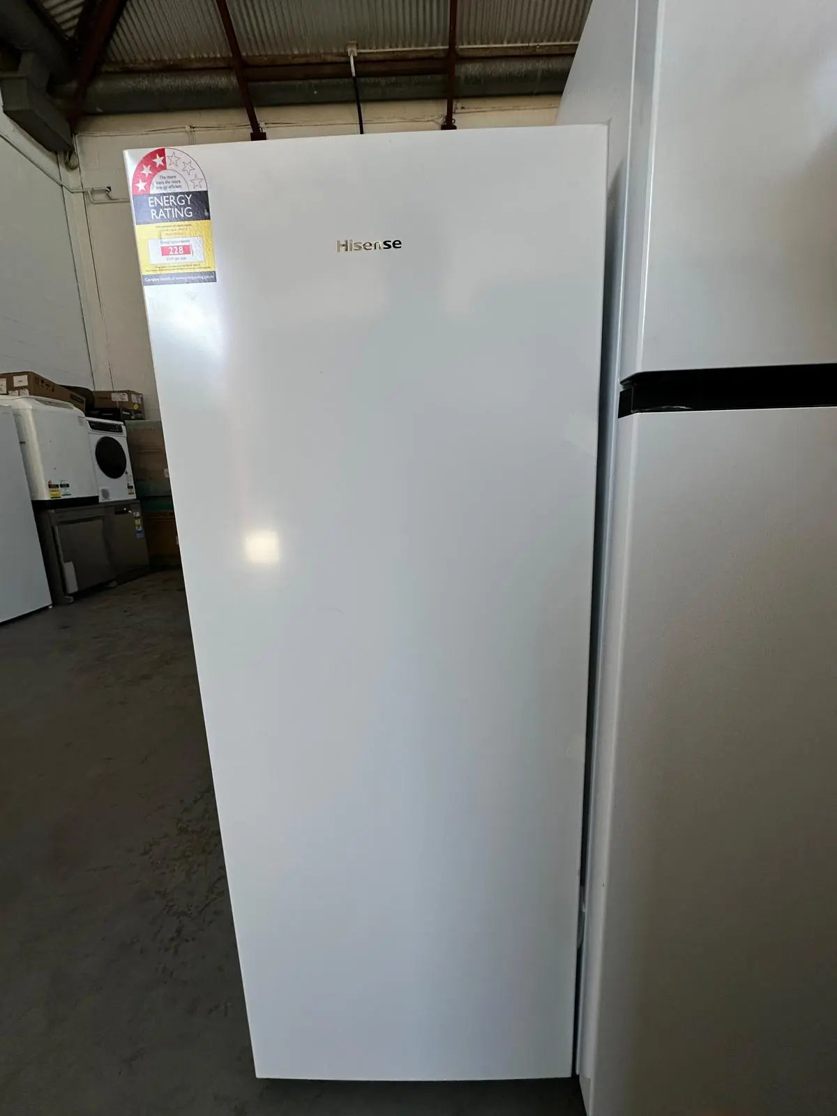 Hisense 155L Vertical Freezer – Factory Seconds | ADELAIDE