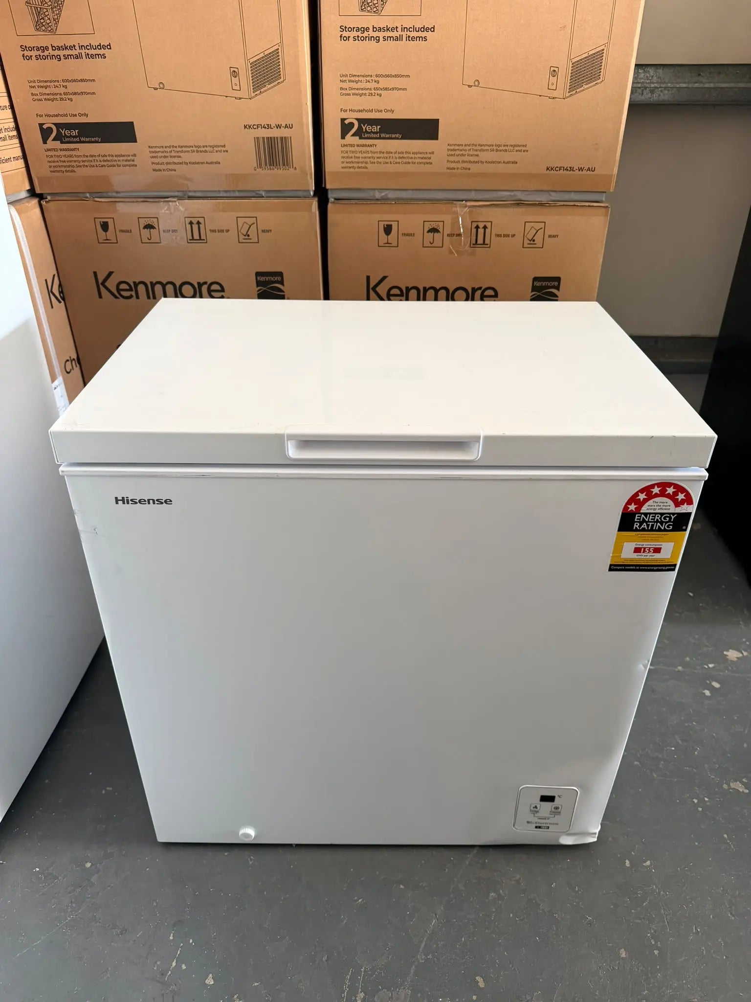 Hisense 200L Chest Freezer – Factory Seconds