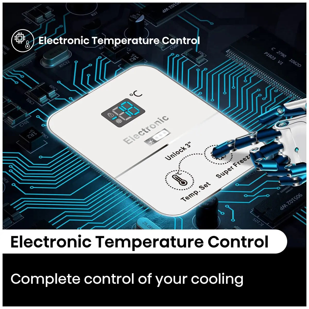 Hisense 200L Hybrid Chest Freezer HRCF201 | ALEXANDRIA