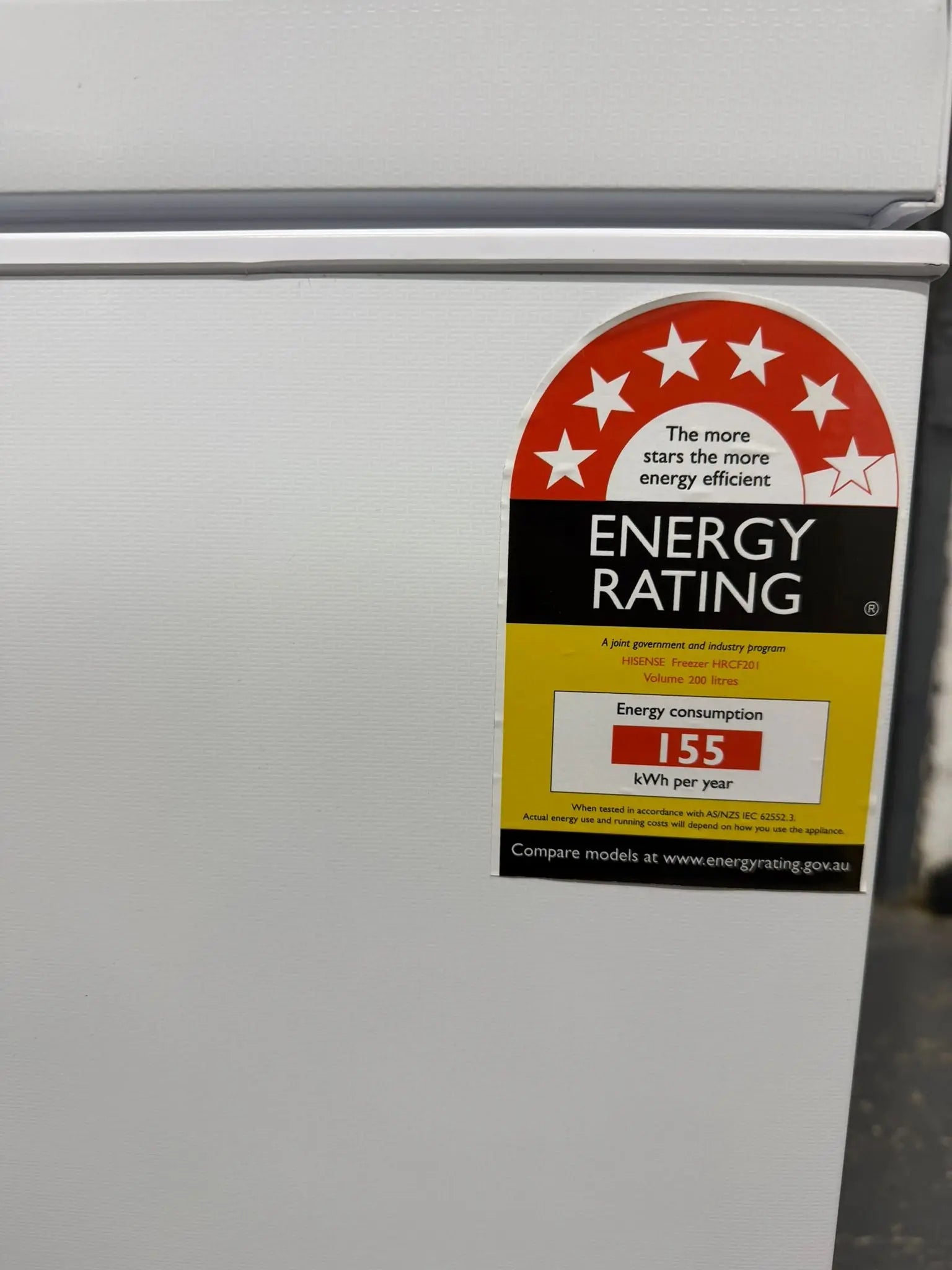 Hisense 200L Hybrid Chest Freezer (Factory Seconds) – HRCF201