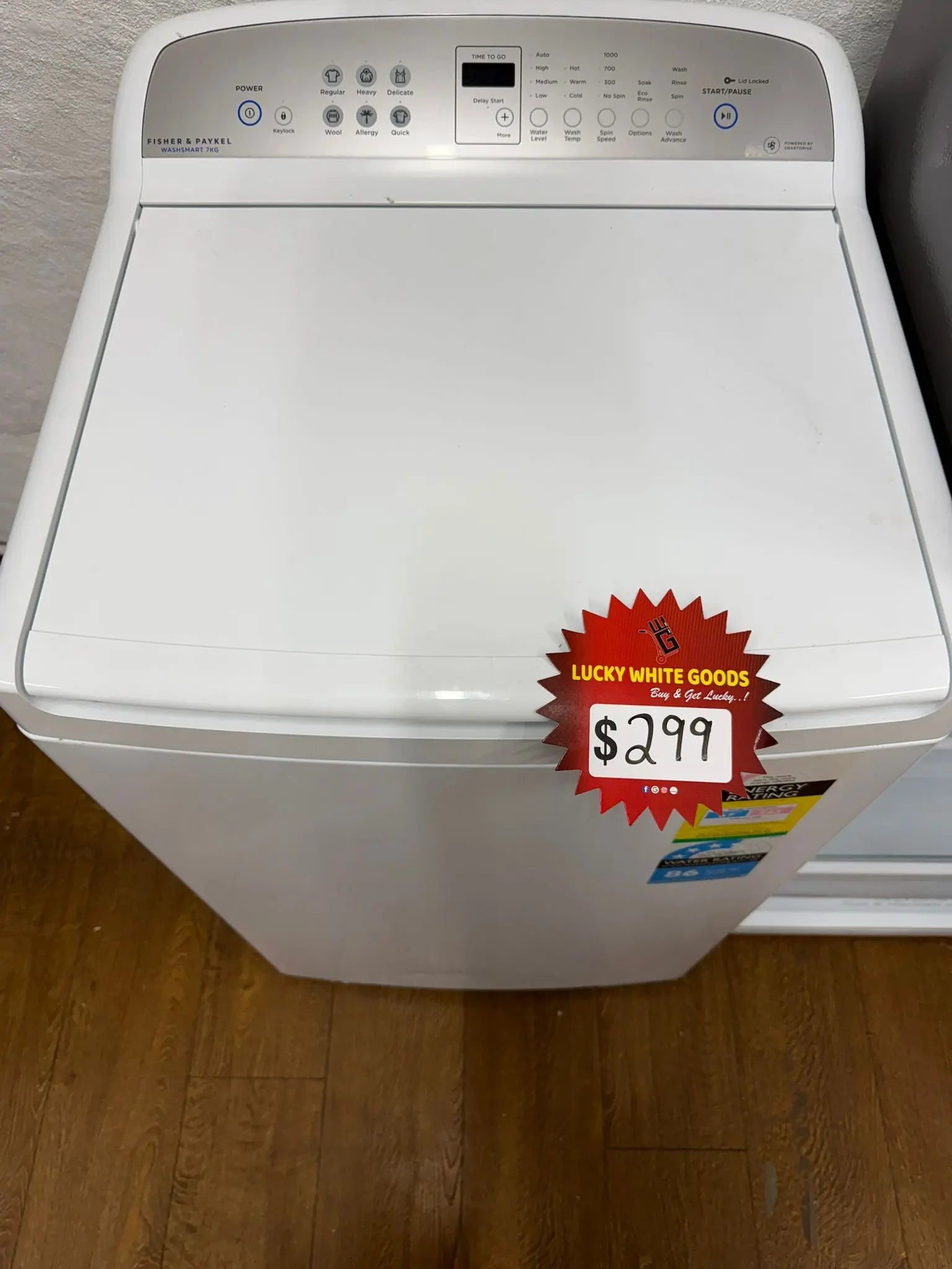 Hisense 205L Fridge Freezer (Factory Seconds) + Fisher & Paykel 7kg Washing Machine (Refurbished) Combo | Reservoir
