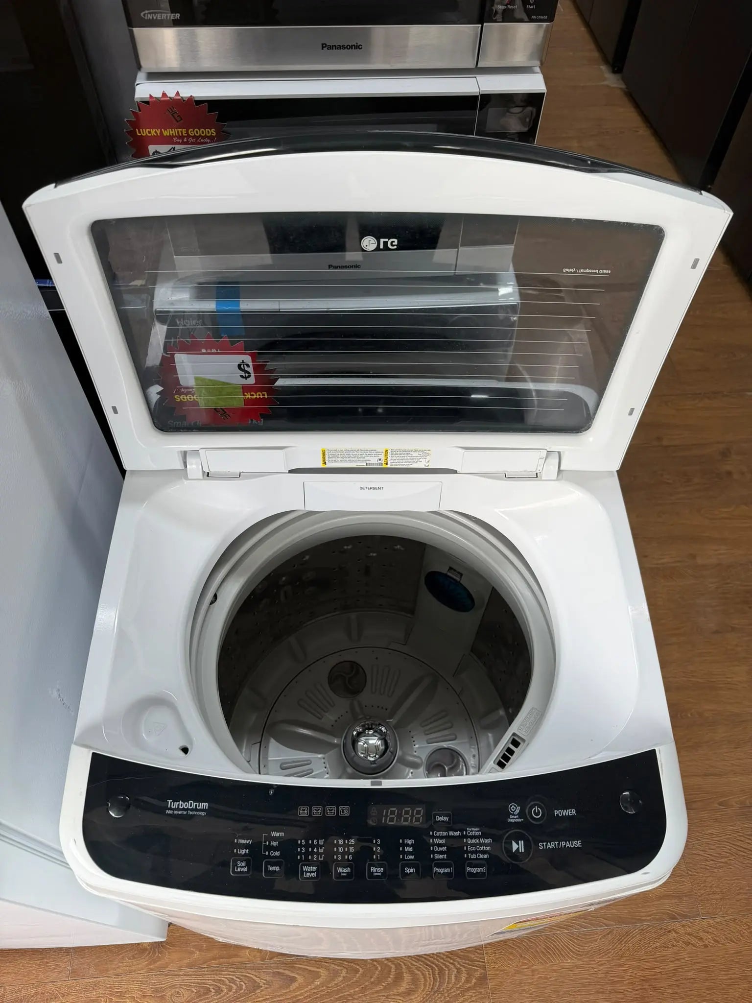 Hisense 205L Refrigerator + LG 7.5kg Top Loader Combo – Refurbished