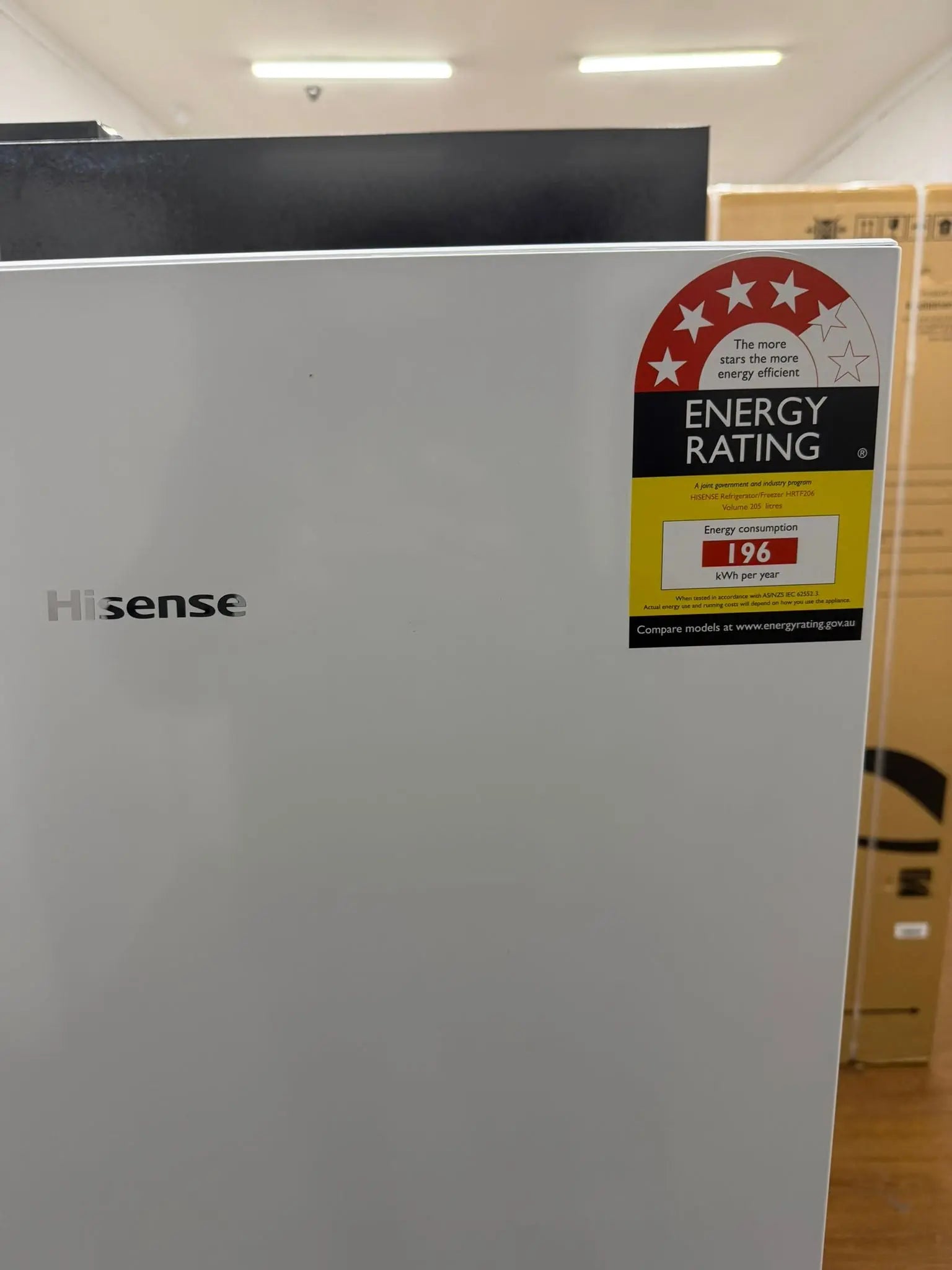 Hisense 205L Top Mount Fridge Freezer (Factory Seconds) – HRTF206S | RESERVOIR