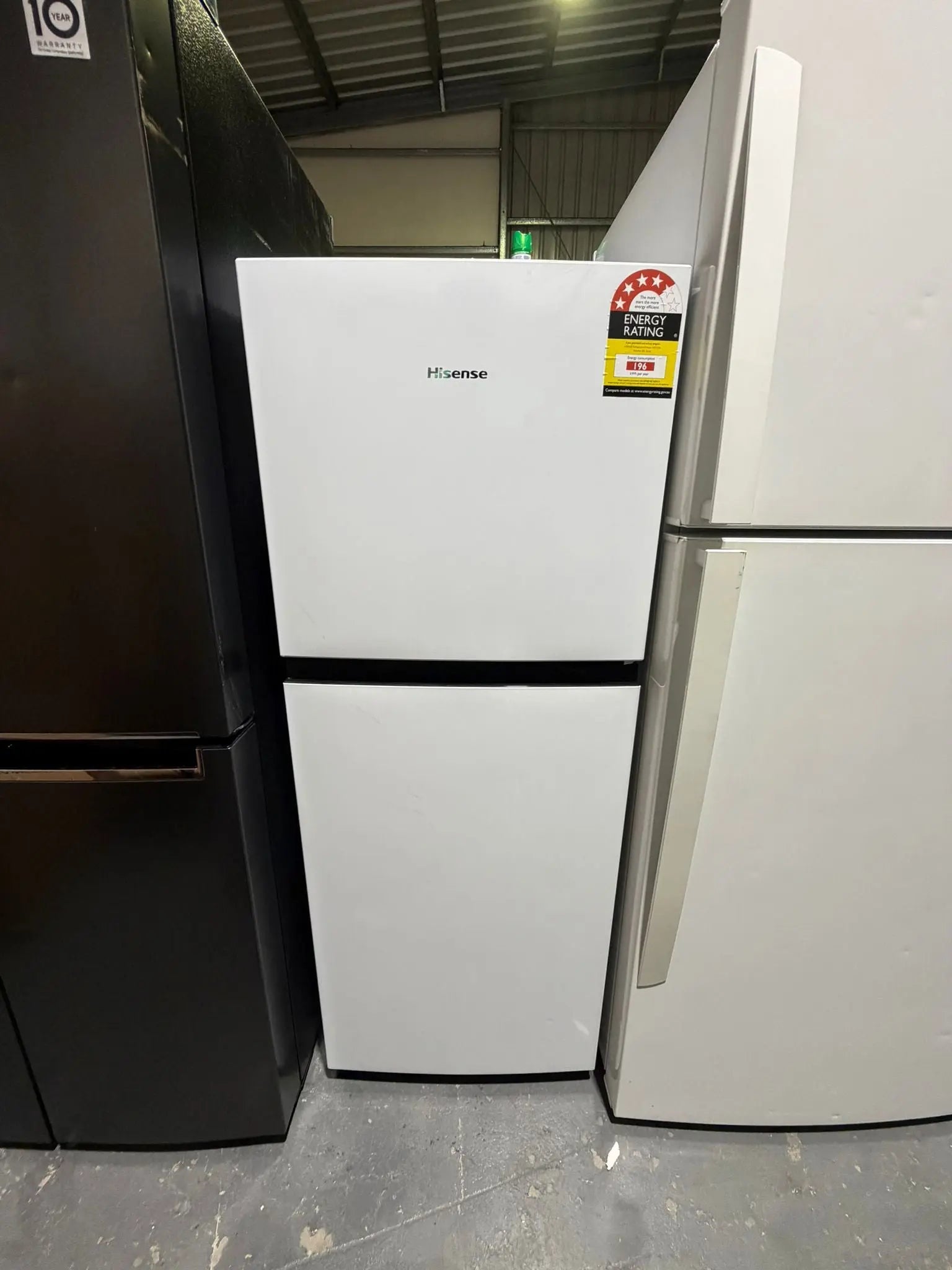 Hisense 205L Top Mount Fridge White – HRTF206 – Refurbished | BRISBANE