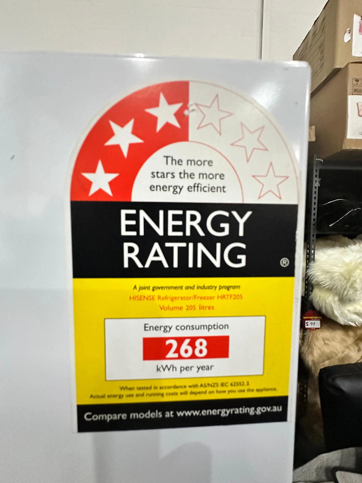 Hisense 205L Top Mount Refrigerator – Refurbished | ADELAIDE