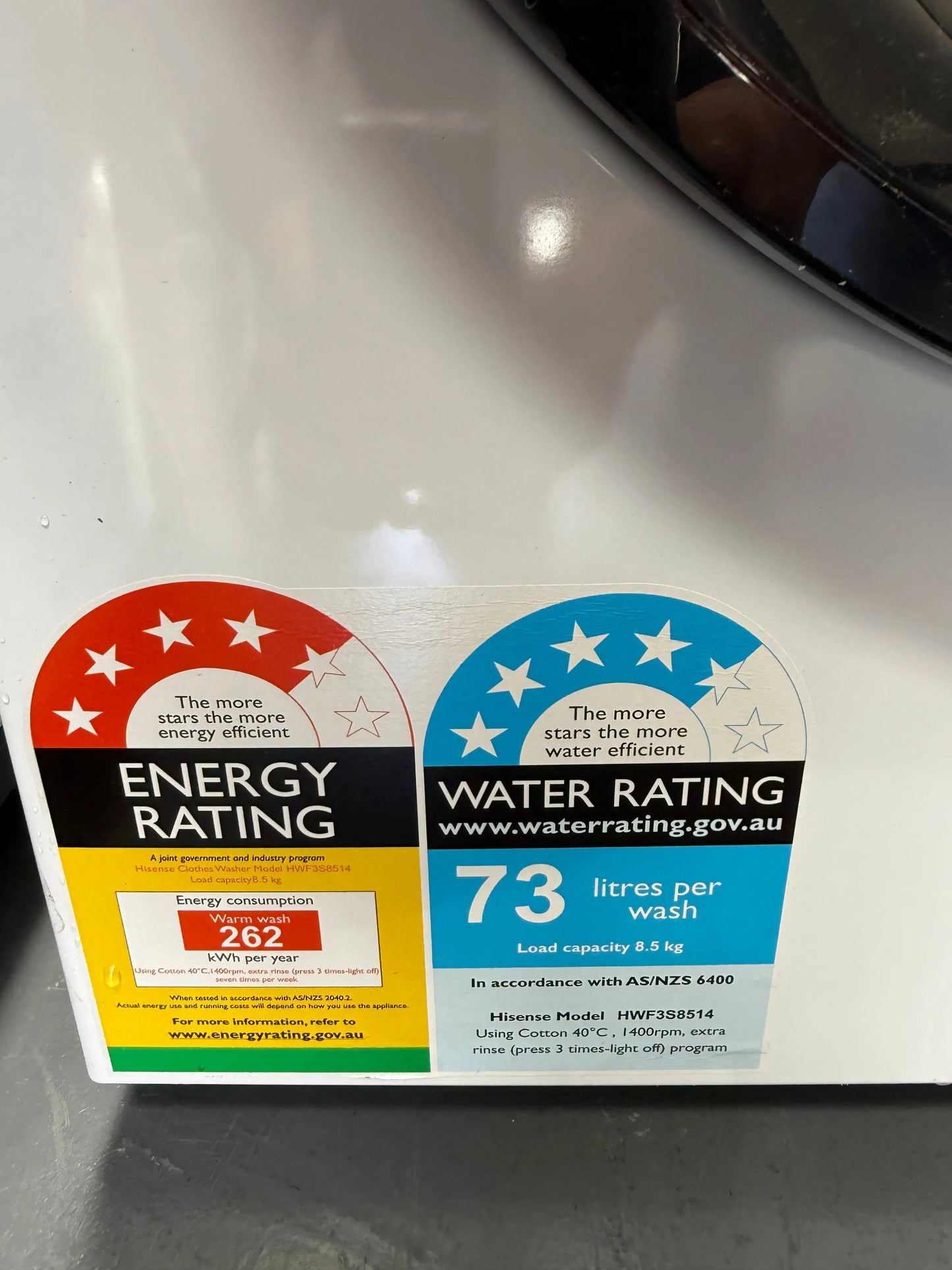 Hisense 206 L Top-Mount Fridge + 8.5 kg Front Load Washer – Factory Seconds | MELBOURNE