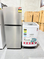 Hisense 206L Fridge Freezer (Factory Seconds) + LG 6.5kg Washing Machine (Refurbished) – Combo Deal | MELBOURNE