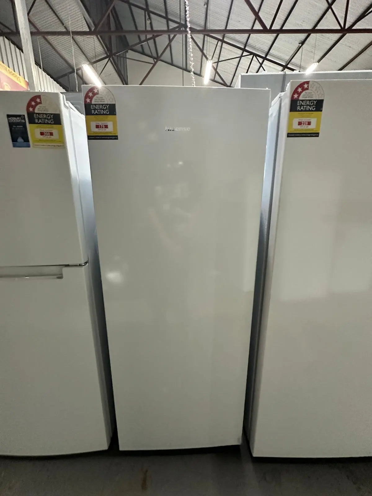 Hisense 242L Upright Vertical Fridge HRVF242 – Factory Seconds (Frost Free, Energy Efficient, Single Door) | ADELAIDE