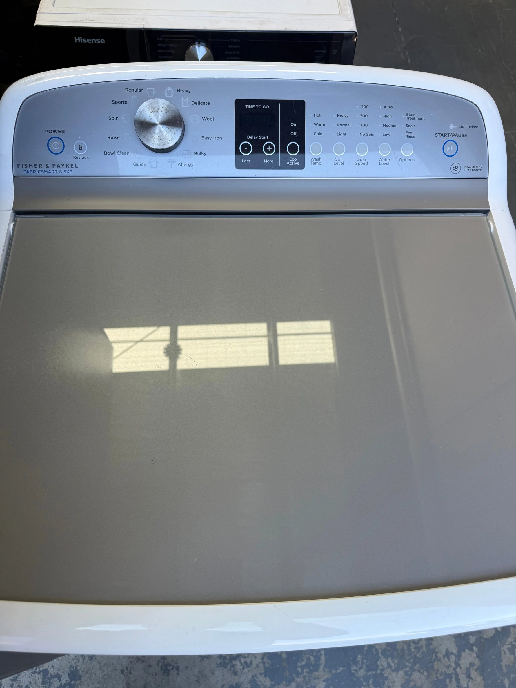 Hisense 325L Top Mount Fridge – Factory Seconds and Fisher & Paykel 8.5kg Front Load Washing Machine | MELBOURNE