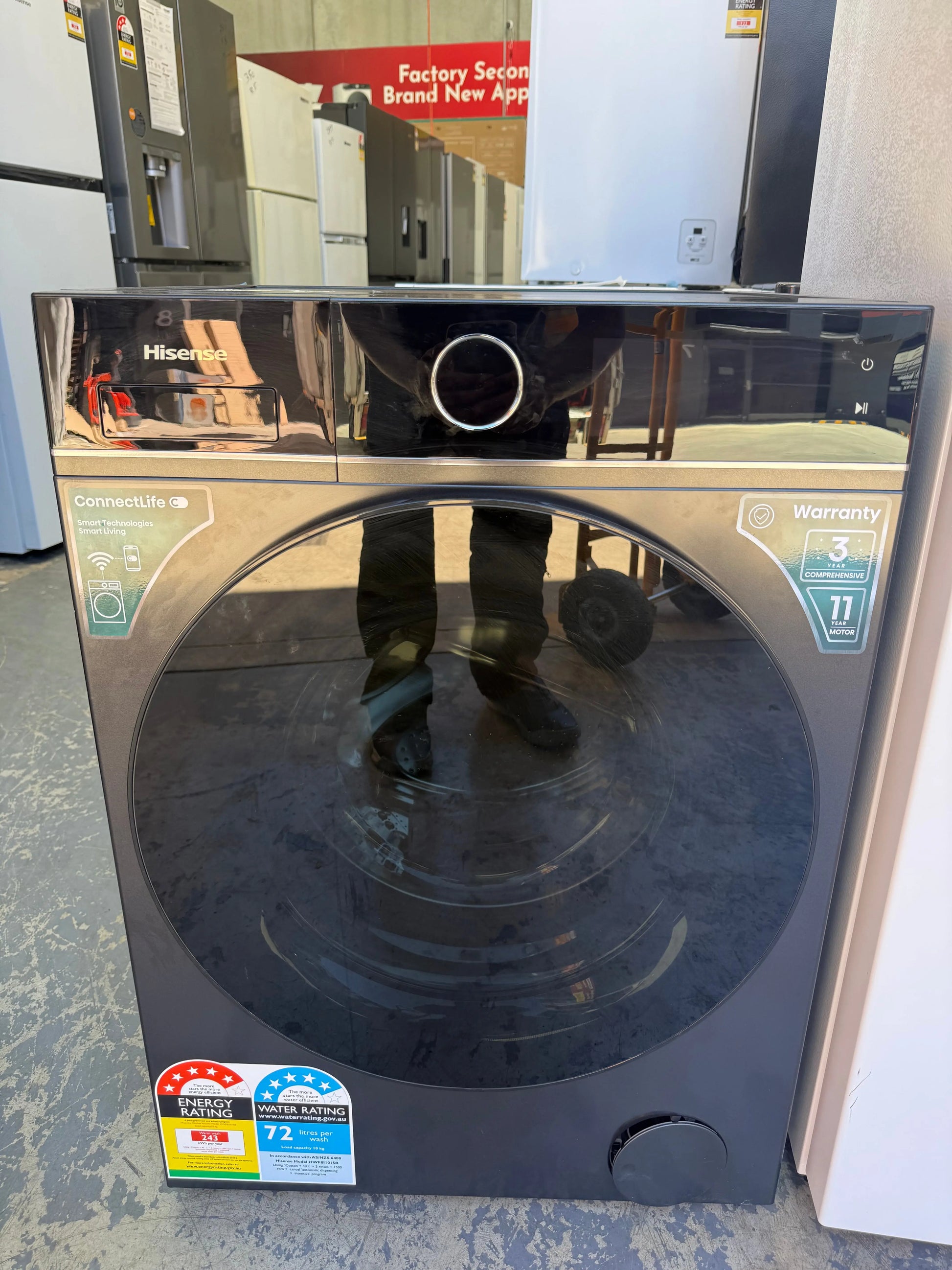 Hisense 325L Top Mount Fridge – Hisense 10kg Front Load Washer Factory Seconds | MELBOURNE