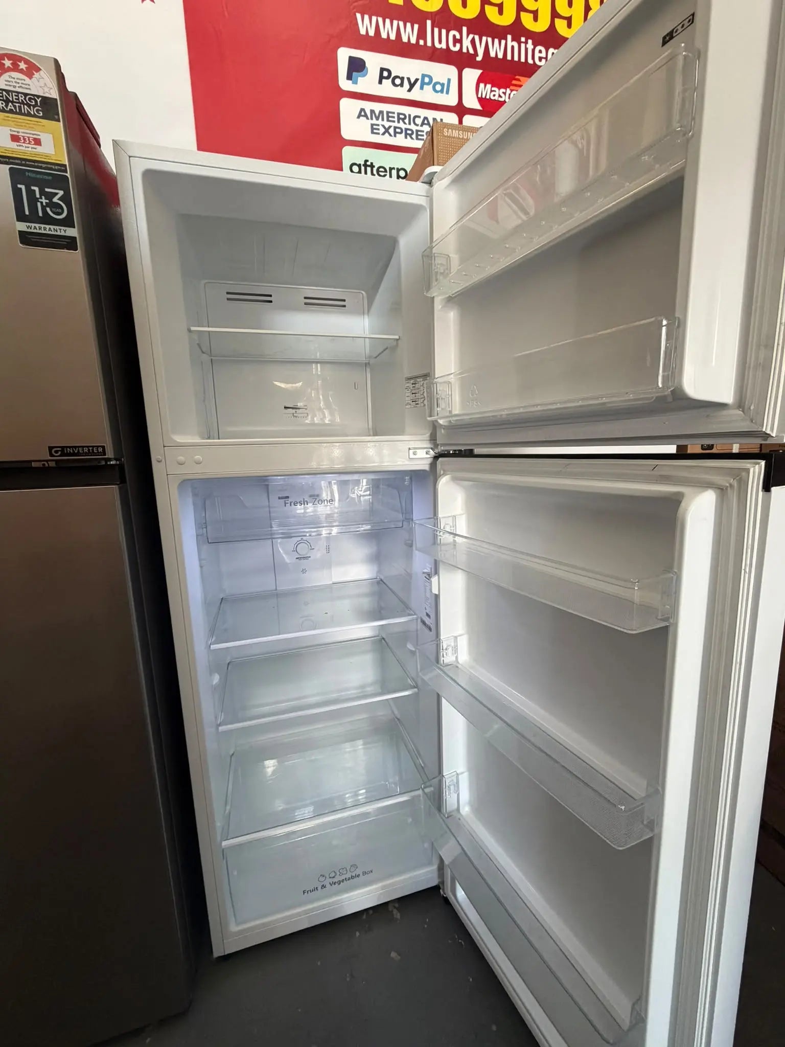 Hisense 326L Fridge Freezer – Refurbished | BRISBANE