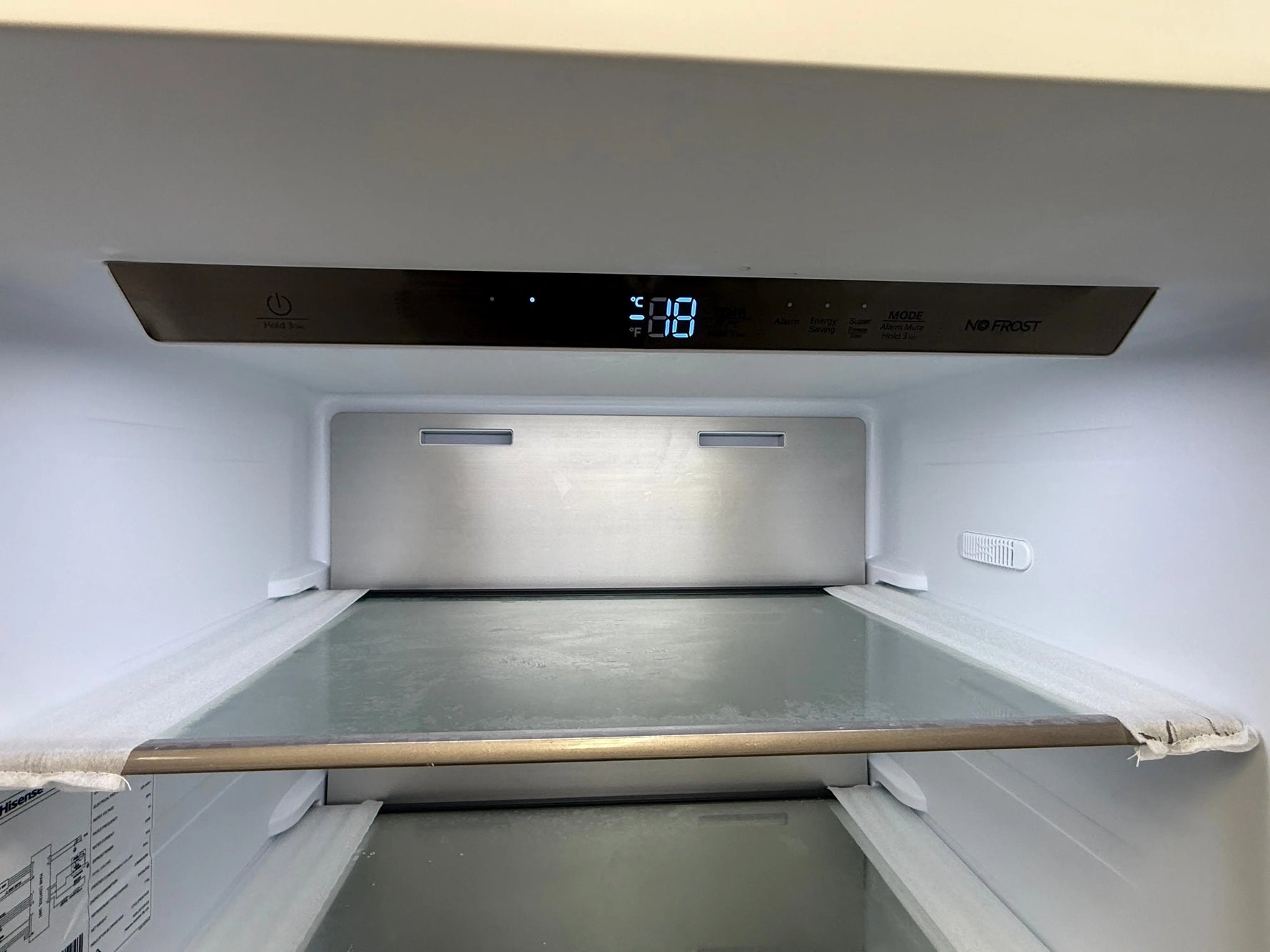 Hisense 384L French Door Fridge Freezer– Factory Seconds | HRVF384S | MELBOURNE