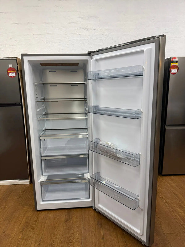 Hisense 384L Single Door Fridge or Freezer HRVF384S – Factory Seconds