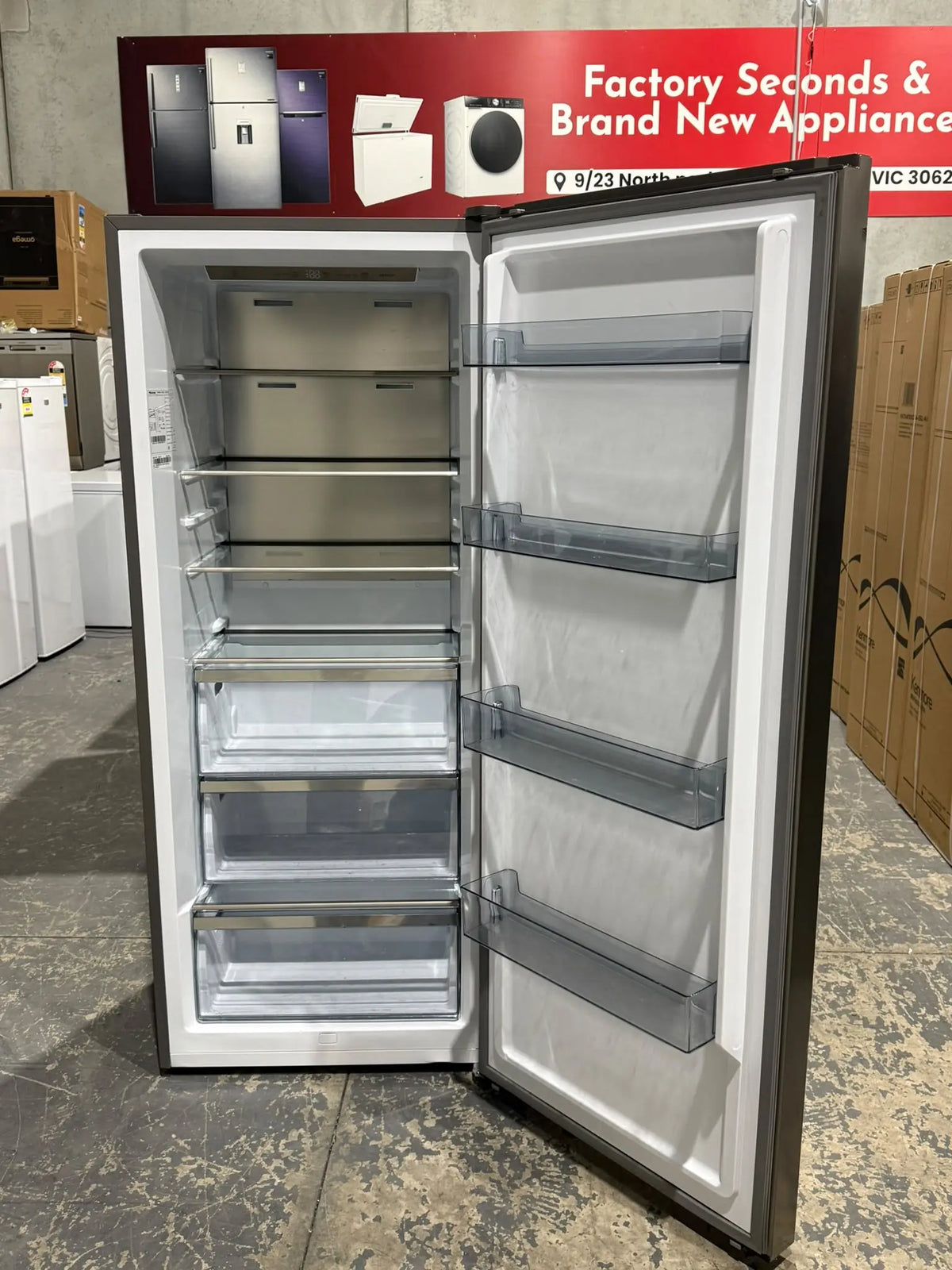 Hisense 384L Upright Freezer – Factory Second | MELBOURNE