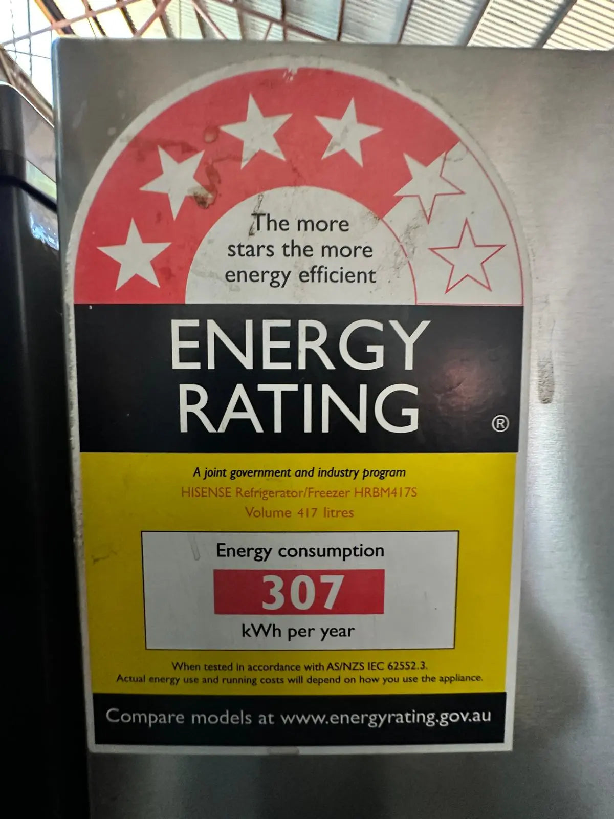 Hisense 417L Bottom Mount Fridge Freezer – Refurbished | ADELAIDE