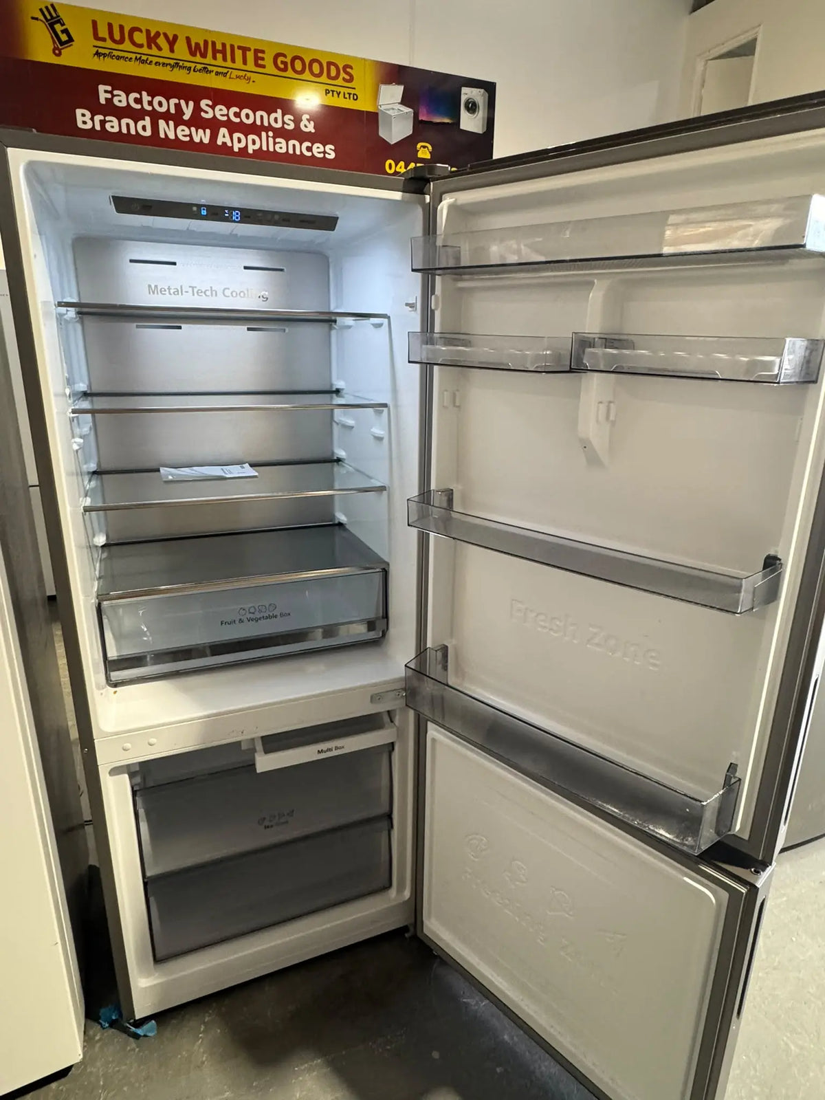 Hisense 417L Bottom Mount Refrigerator – Refurbished | PERTH