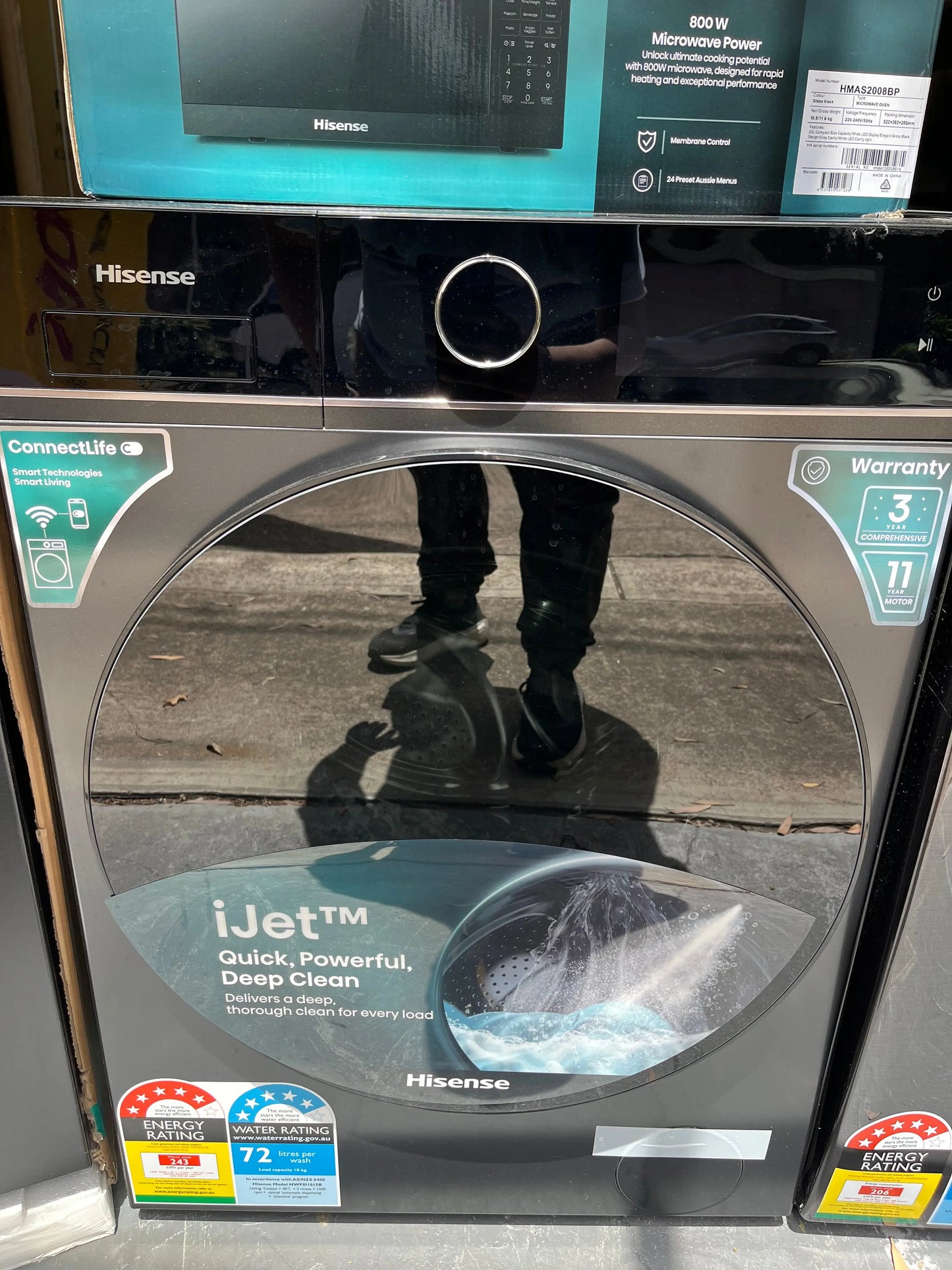 Hisense 417L Brand New fridge freezer Hisense 10kgs washing machine Hisense 20L microwave | ALEXANDRIA