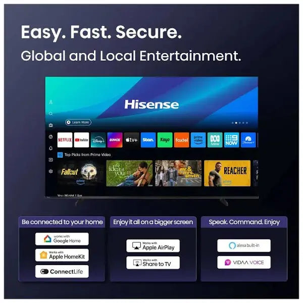 Hisense 417L Brand New fridge freezer. Hisense 65inch Refurbished Tv. Hisense 10kgs washing machine and  Hisense 20L microwave | ALEXANDRIA