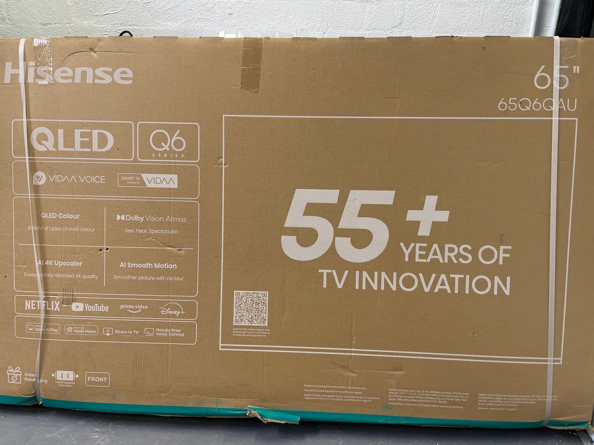Hisense 417L Brand New fridge freezer. Hisense 65inch Refurbished Tv. Hisense 10kgs washing machine and  Hisense 20L microwave | ALEXANDRIA