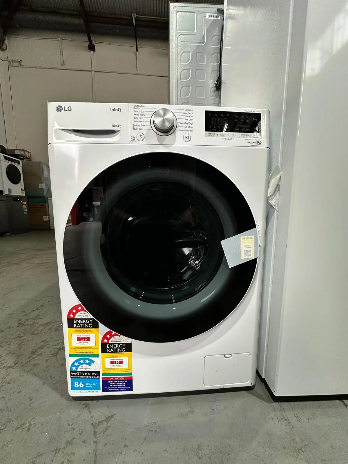 Hisense 424L Top Mount Fridge Freezer + LG 10/6kg Washer Dryer Combo – Factory Seconds | ADELAIDE