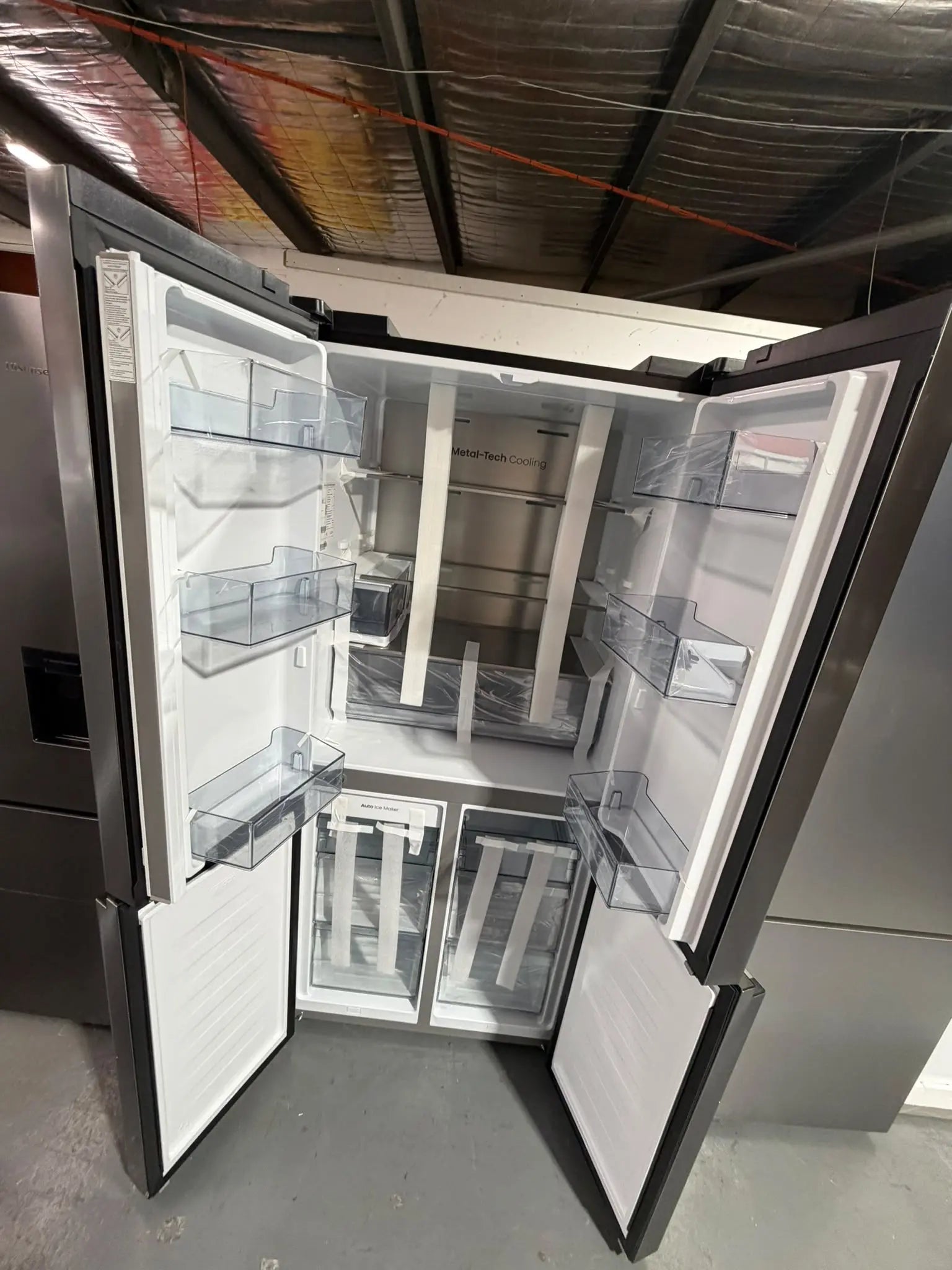 Hisense 483L Four-Door Fridge Freezer | ALEXANDRIA