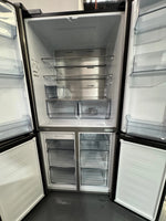 Hisense 483L French Door Fridge Black Steel with Non-Plumbed Ice and Water Dispenser HRCD483TBW | SYDNEY