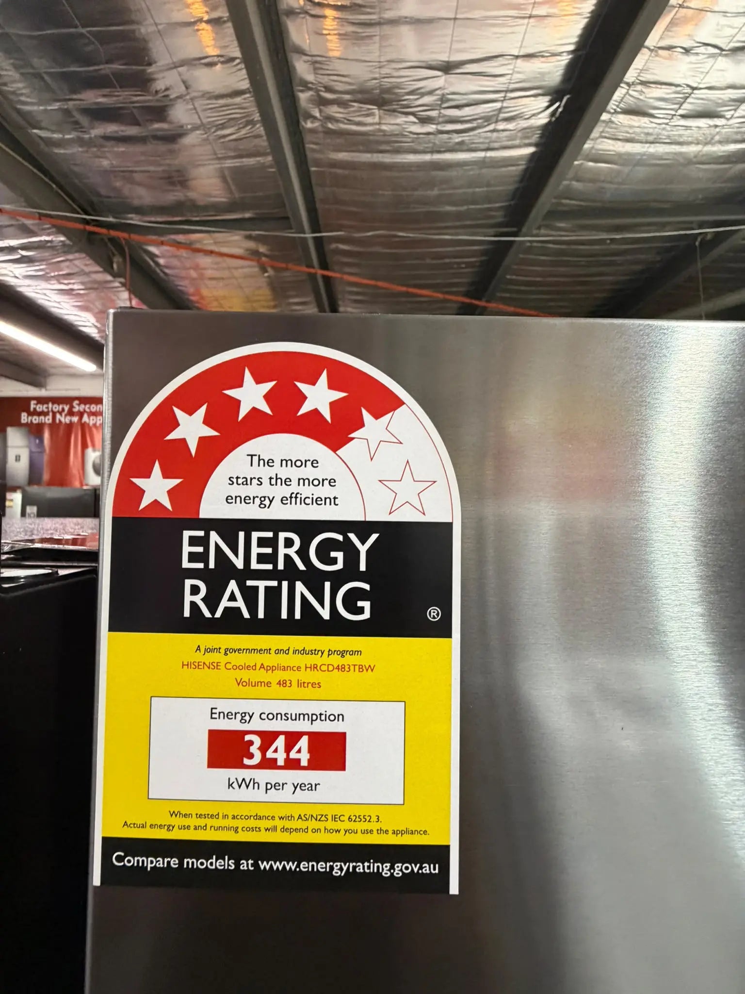 Hisense 483L French Door Fridge Freezer | SYDNEY