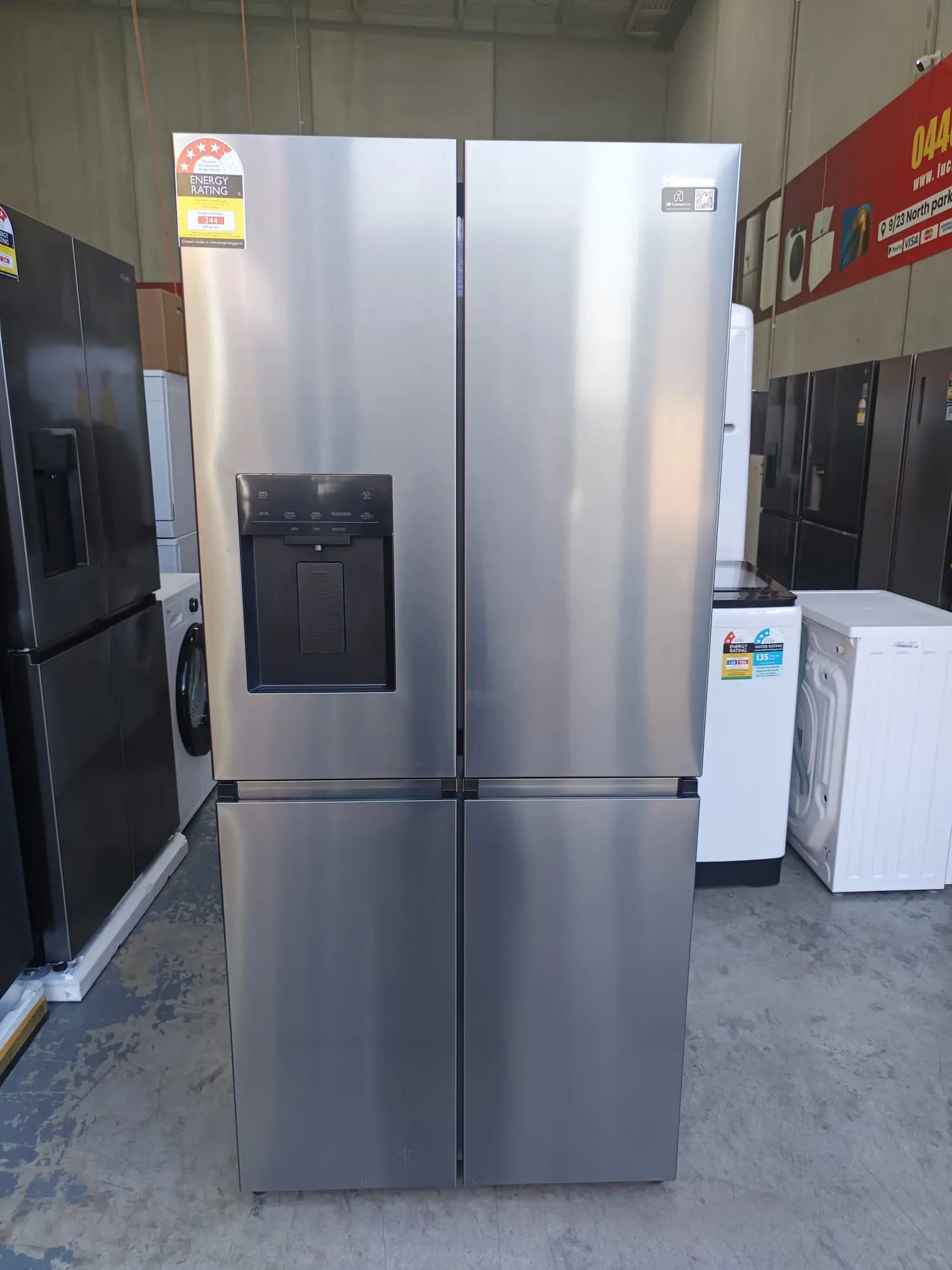 Hisense 483L French Door Fridge Freezer – Factory Second | MELBOURNE