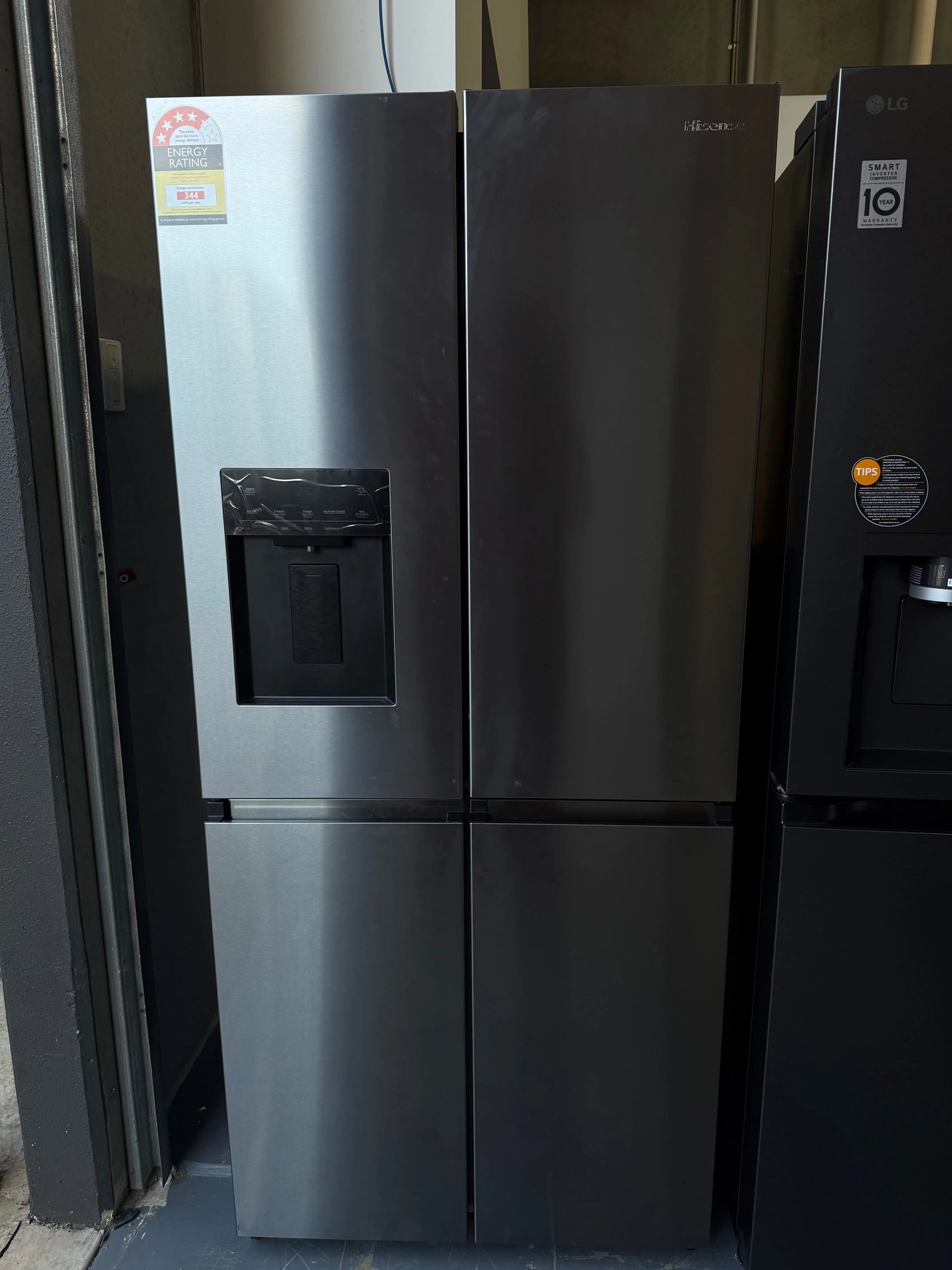 Hisense 483L French Door Fridge – Near to New | HRCD483TBW | MELBOURNE
