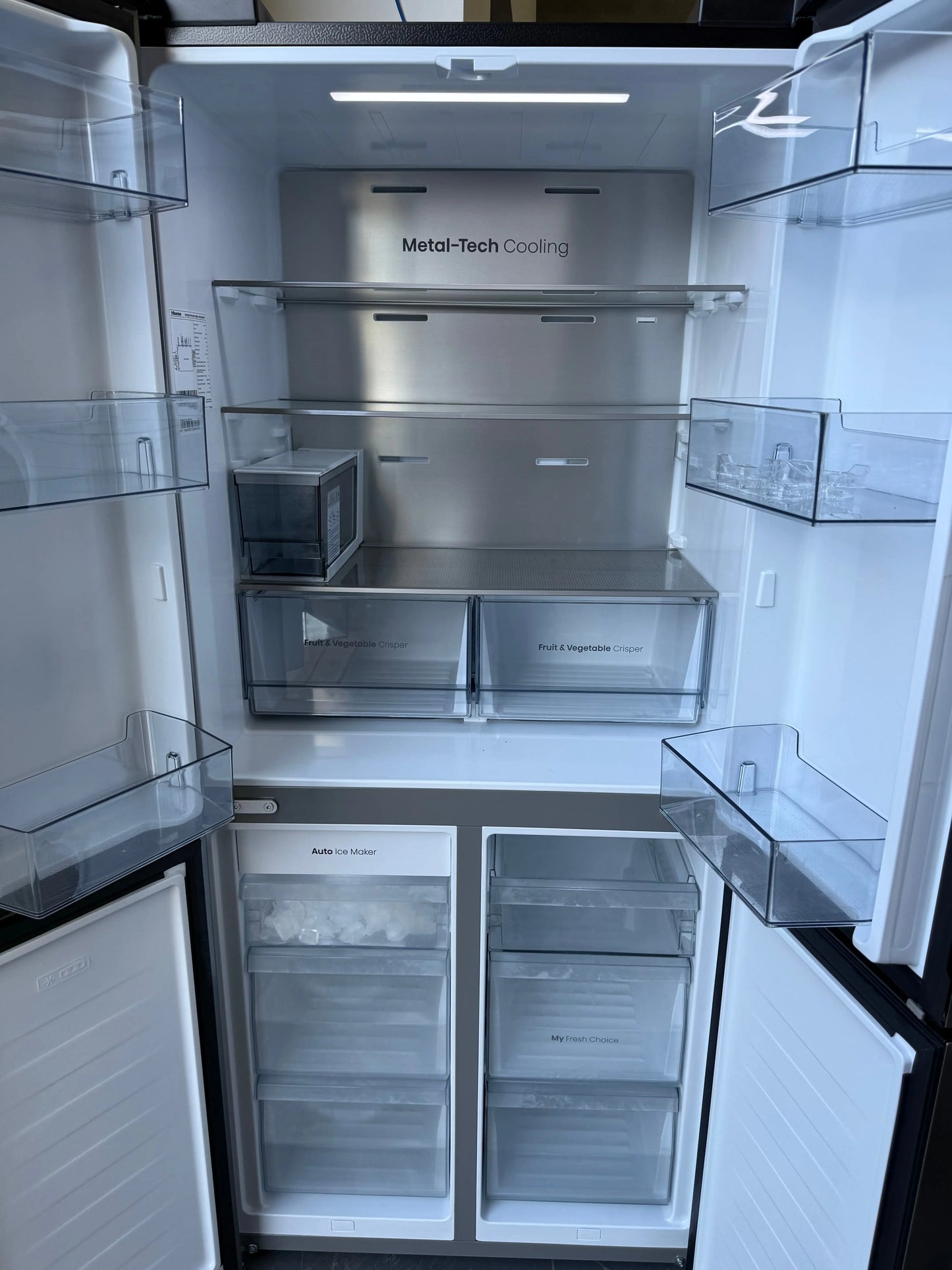 Hisense 483L French Door Fridge – Near to New | HRCD483TBW | MELBOURNE