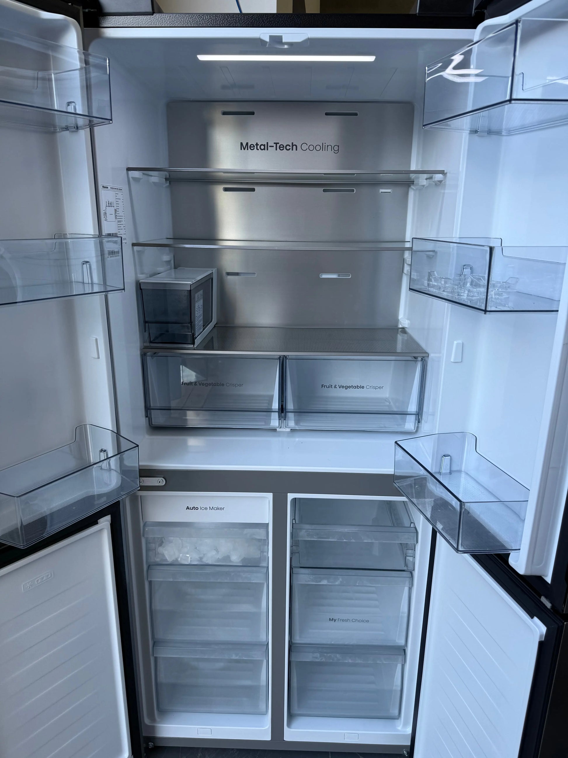Hisense 483L French Door Fridge – Near to New | HRCD483TBW | MELBOURNE