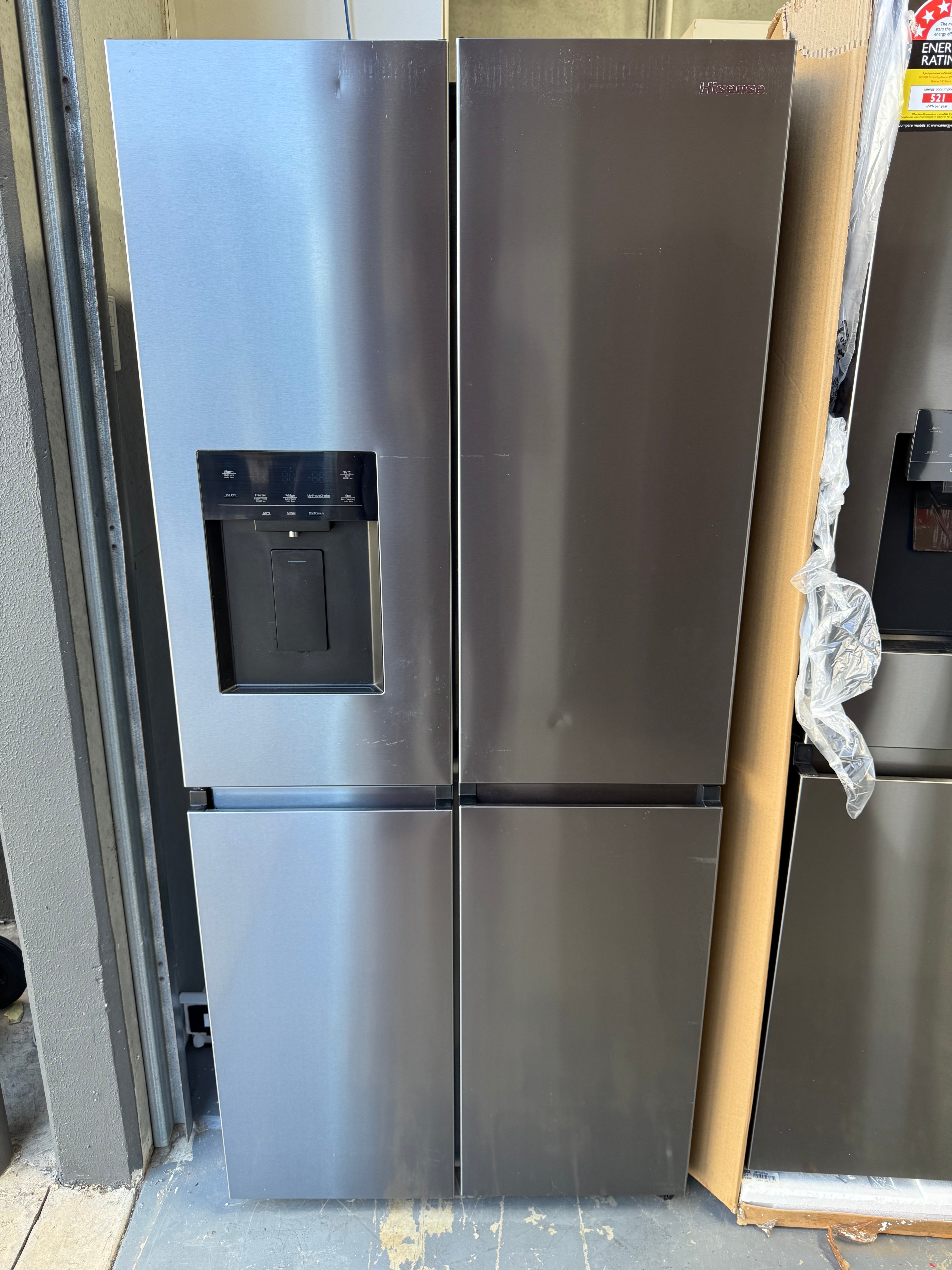 Hisense 483L French Door Fridge – Refurbished | HRCD483TBW | MELBOURNE