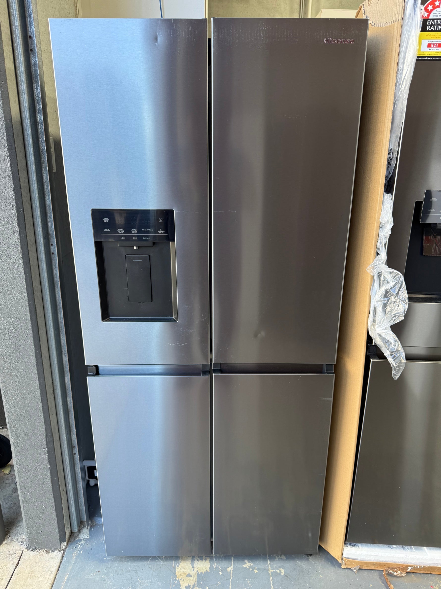 Hisense 483L French Door Fridge – Refurbished | HRCD483TBW | MELBOURNE