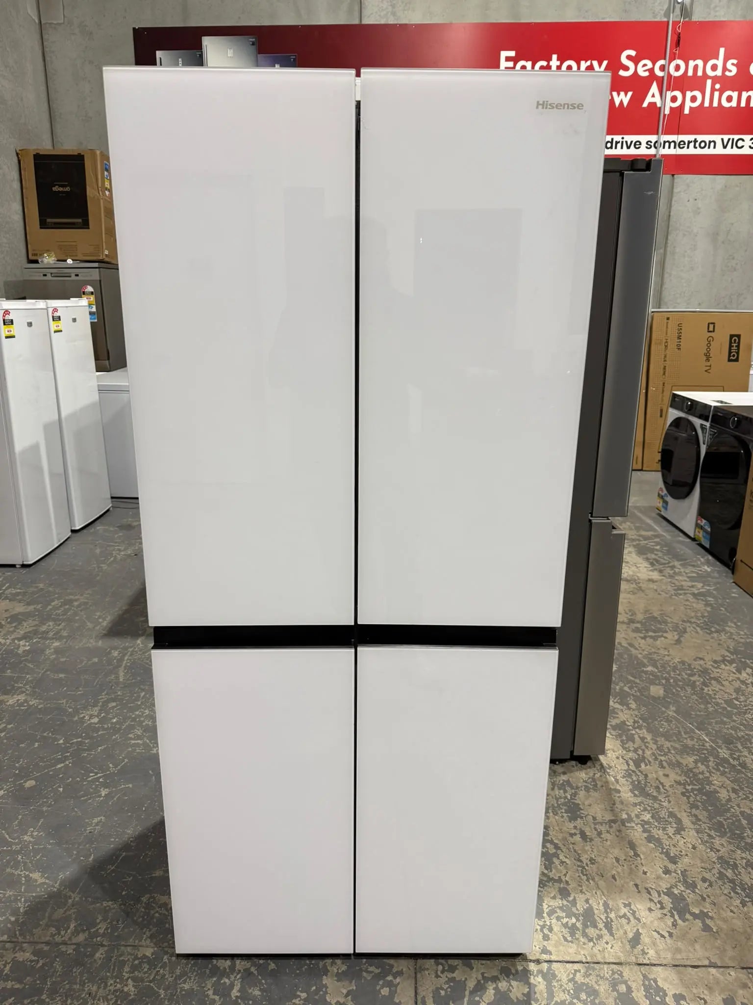 Hisense 483L French Door Refrigerator – Factory Second | MELBOURNE